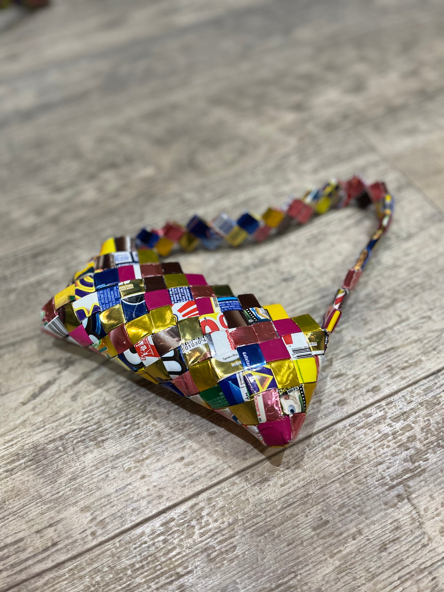 Vintage Y2K Candy Wrapper MINI Purse