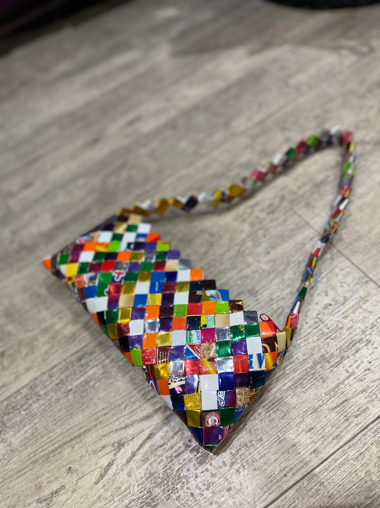 Vintage Y2K Candy Wrapper Purse