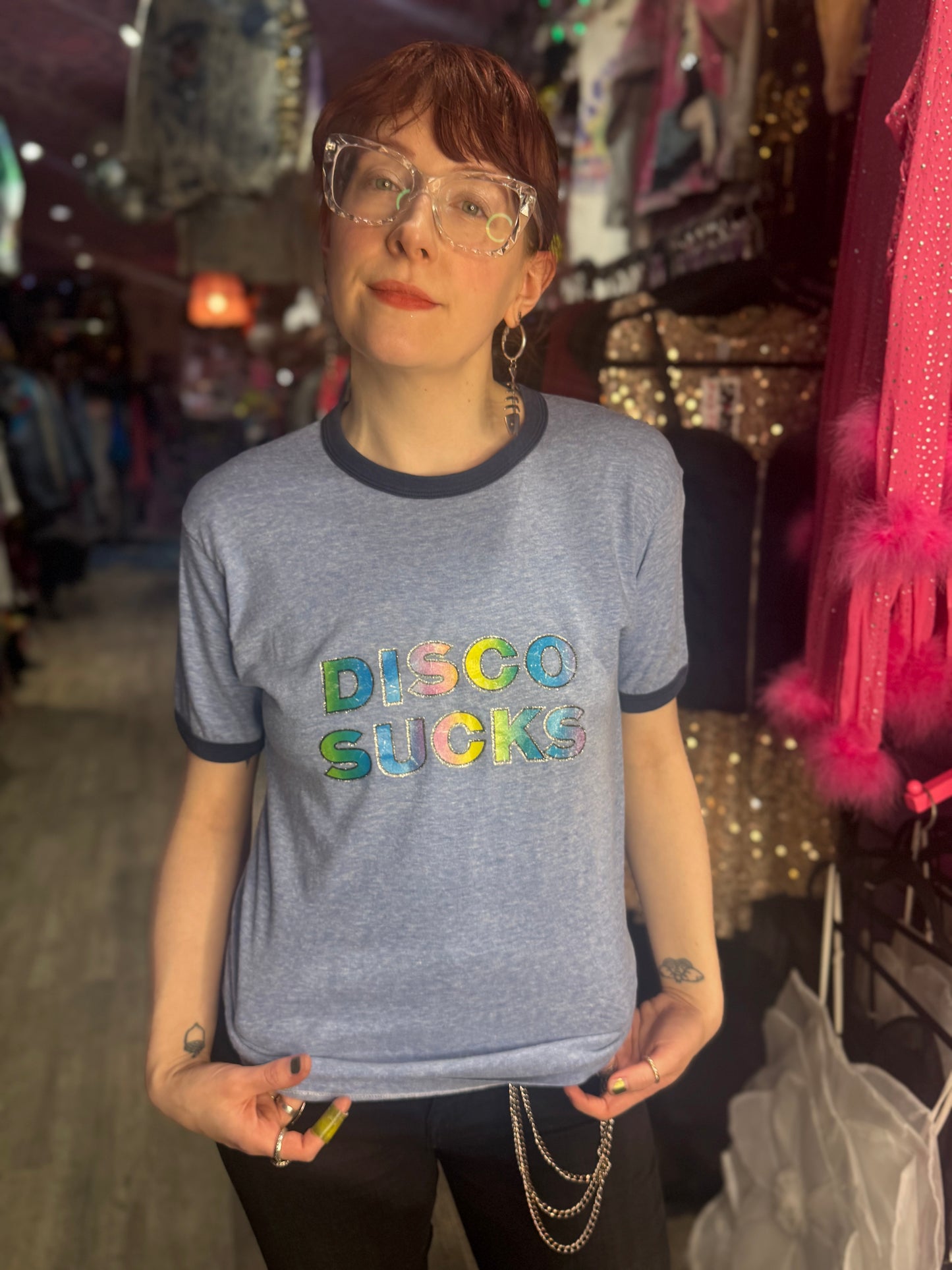 Vintage 70s Disco Sucks T-shirt