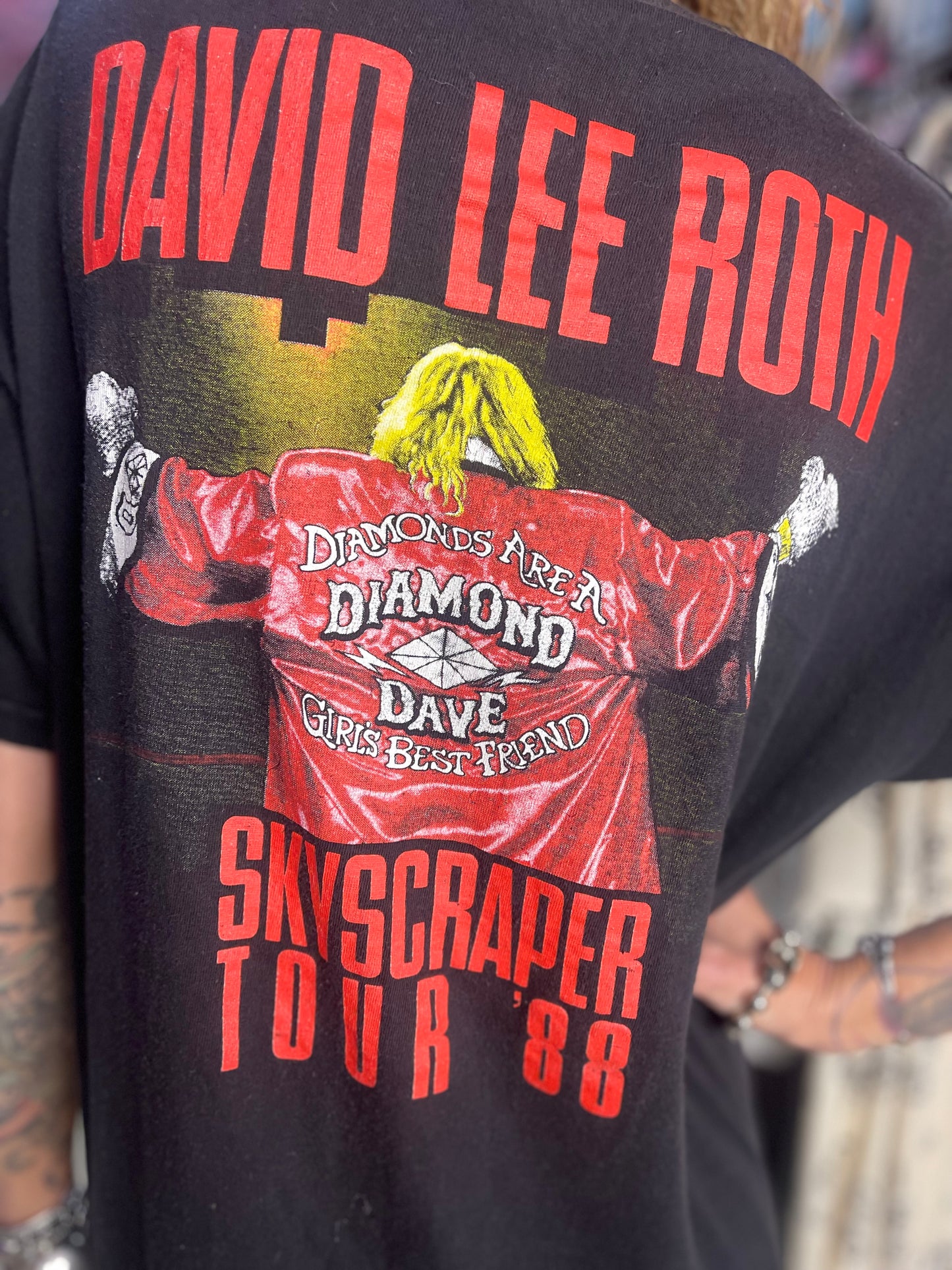 Vintage 1988 David Lee Roth T-Shirt
