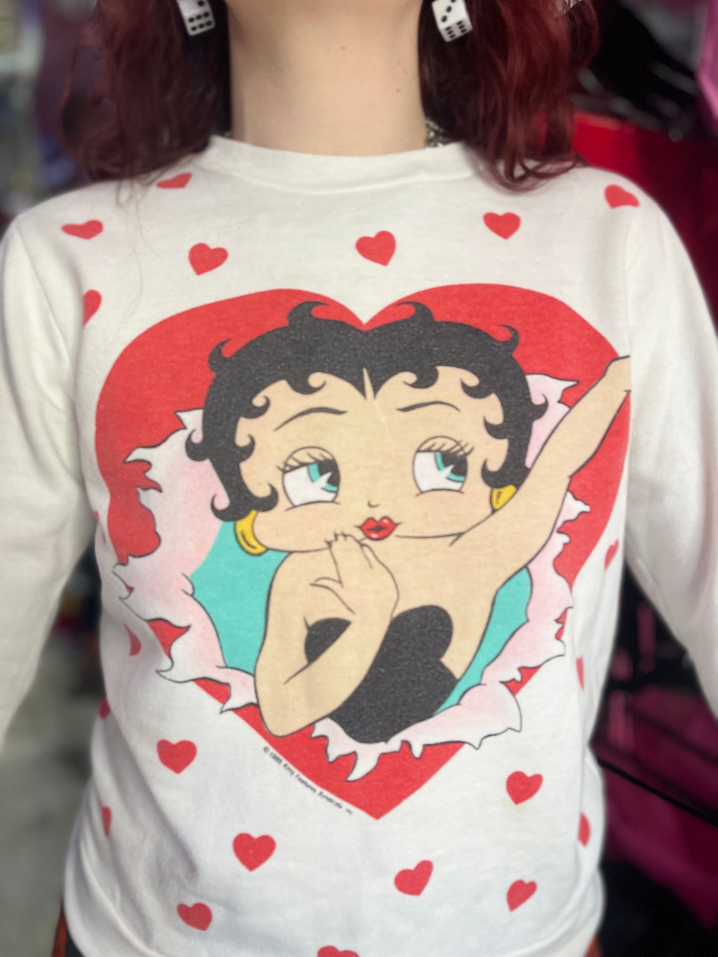 Vintage 1985 Betty Boop Sweatshirt