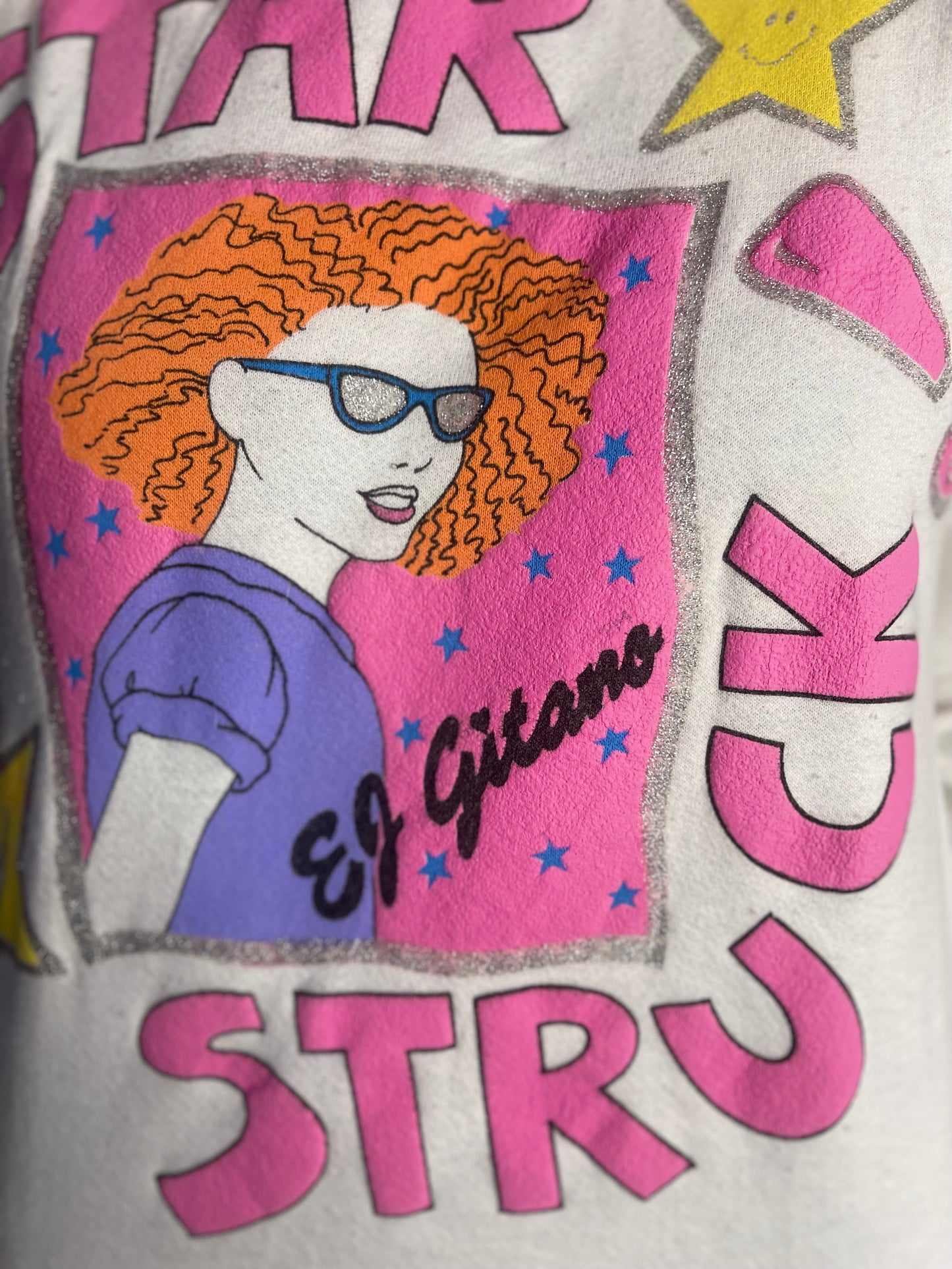 Vintage 90s Star Struck Sweatshirt