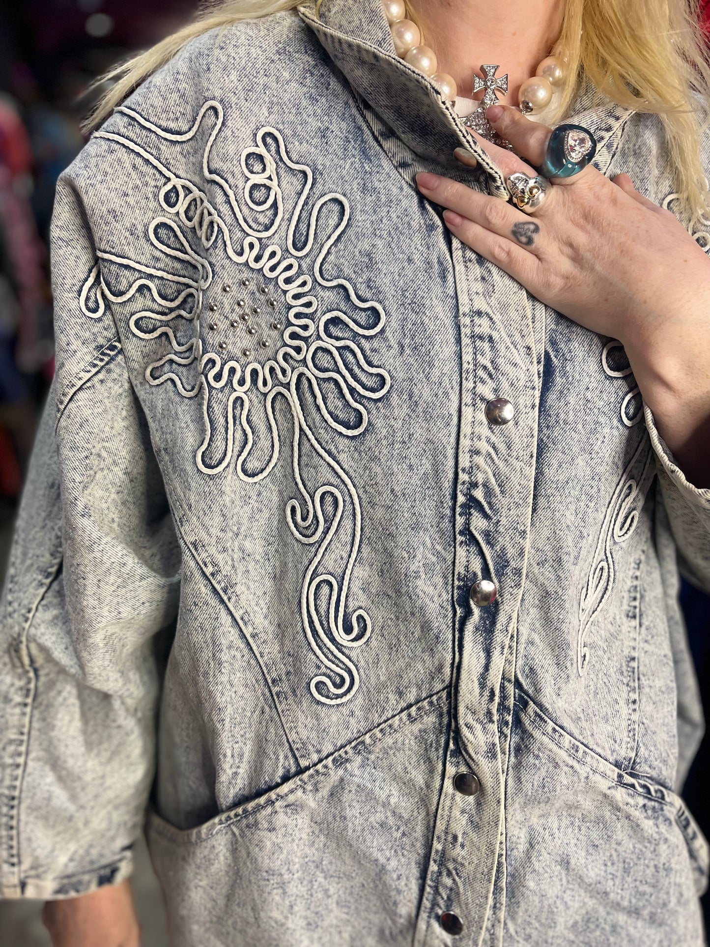 Vintage 90s Betty Boop Jean Jacket