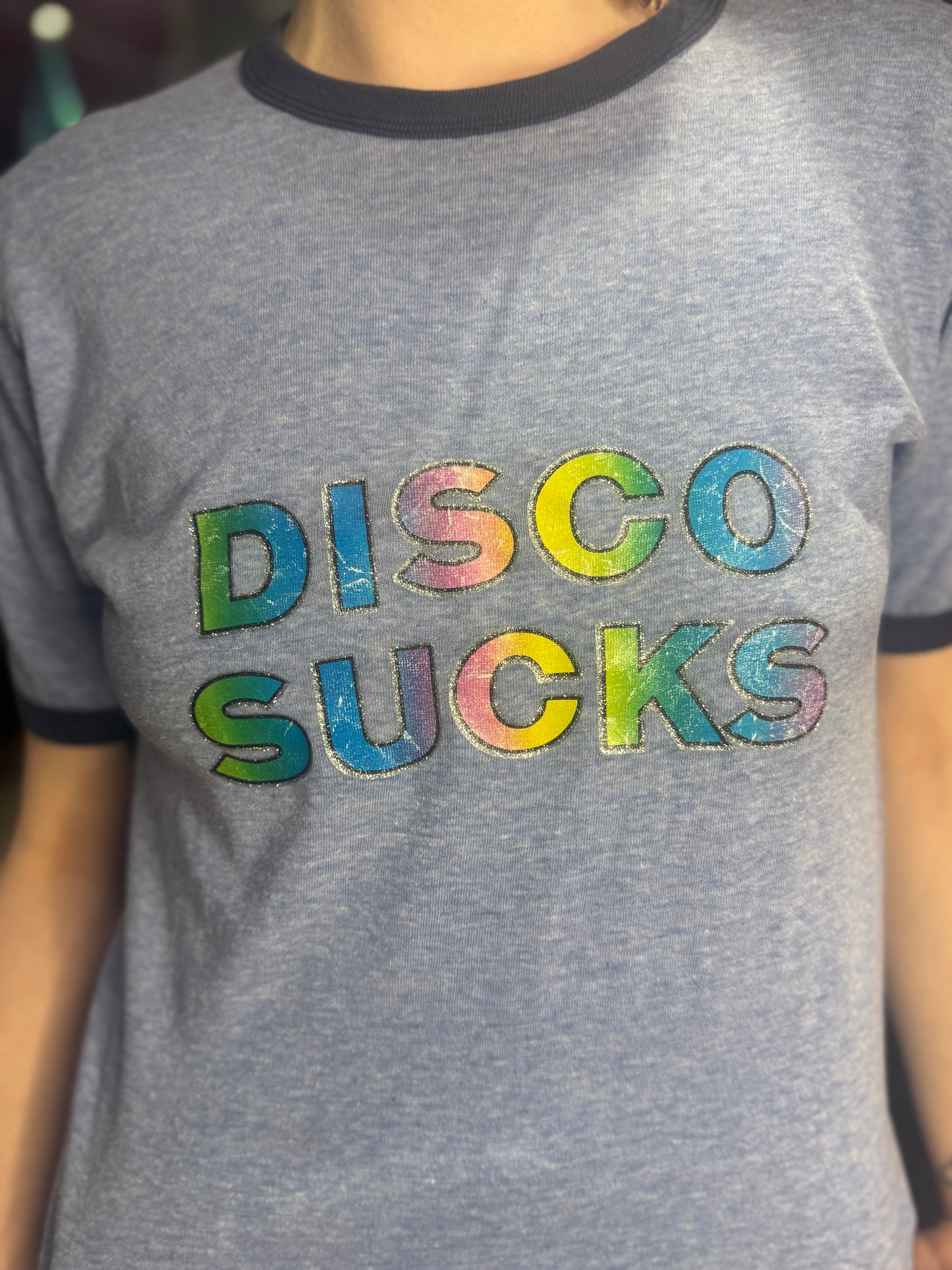 Vintage 70s Disco Sucks T-shirt