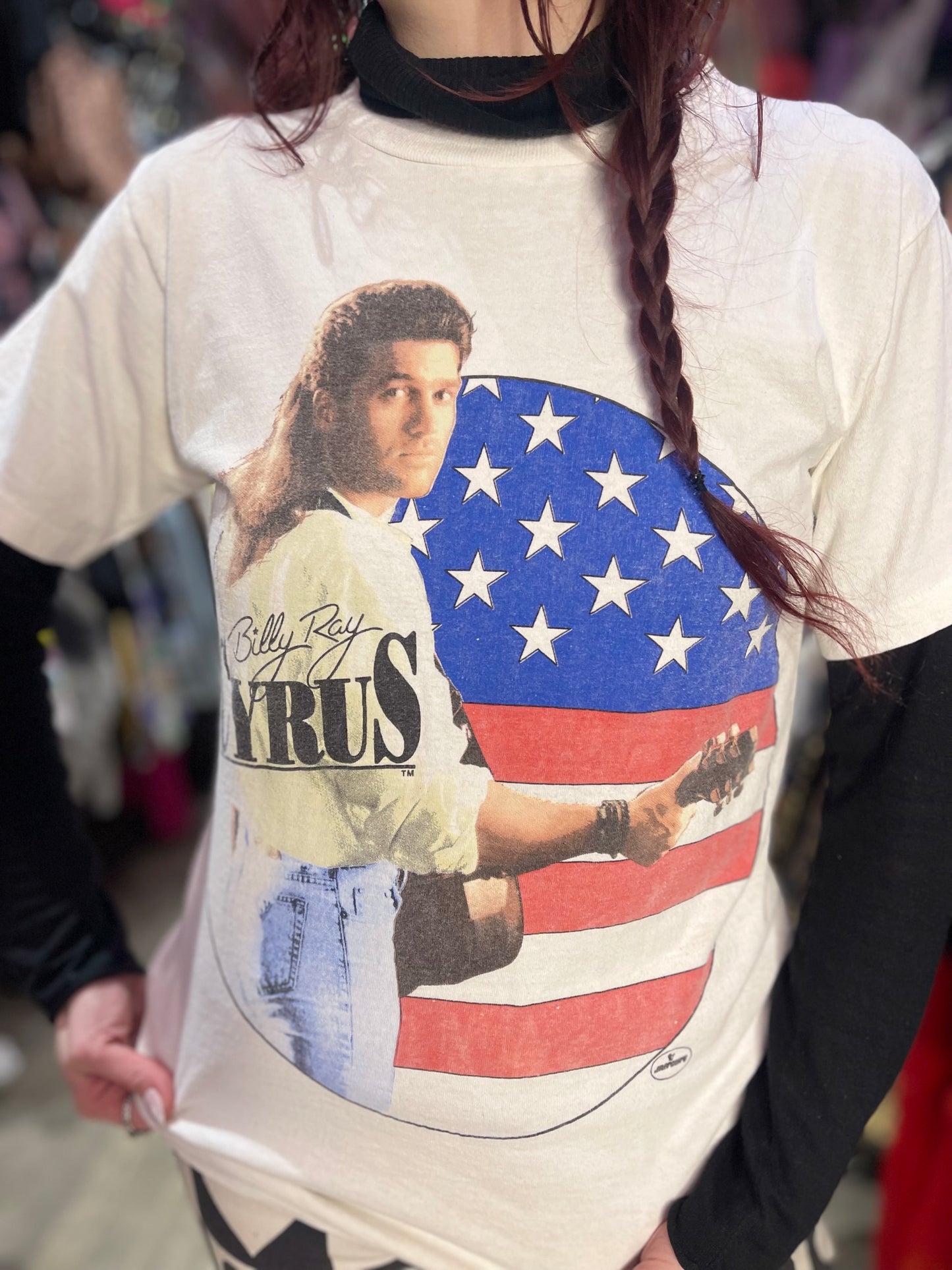 Vintage 90s Billy Ray Cyrus T-shirt