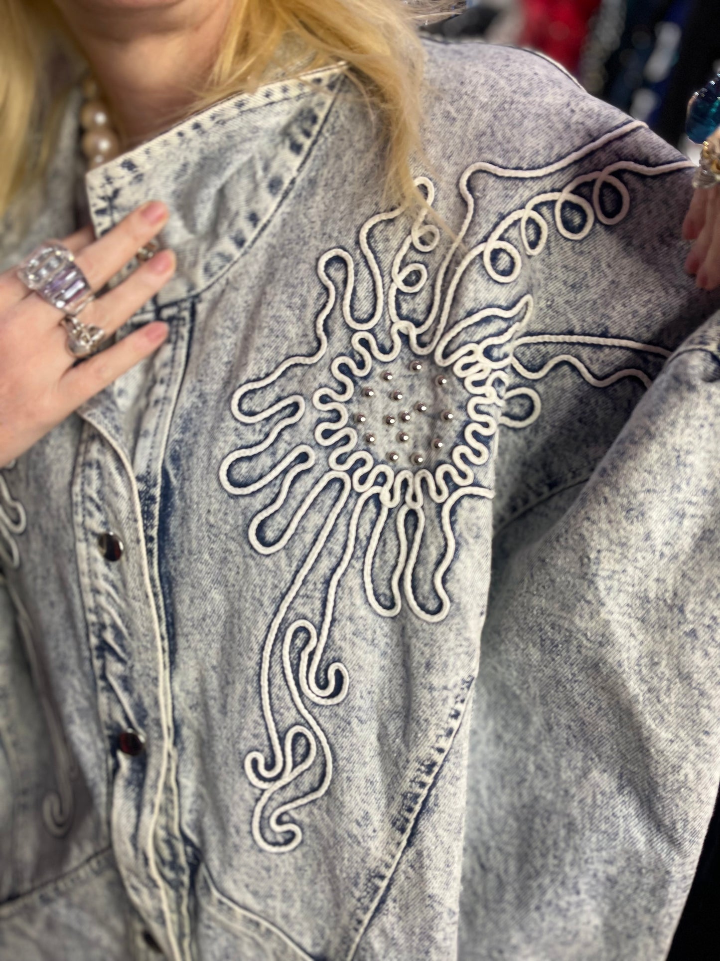Vintage 90s Betty Boop Jean Jacket
