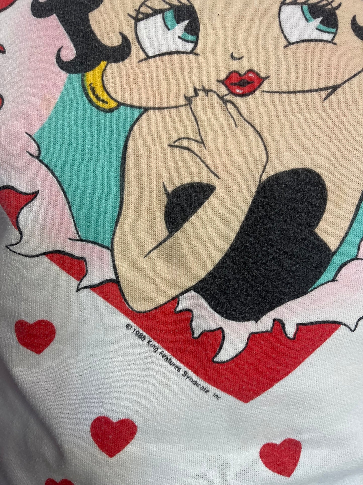 Vintage 1985 Betty Boop Sweatshirt