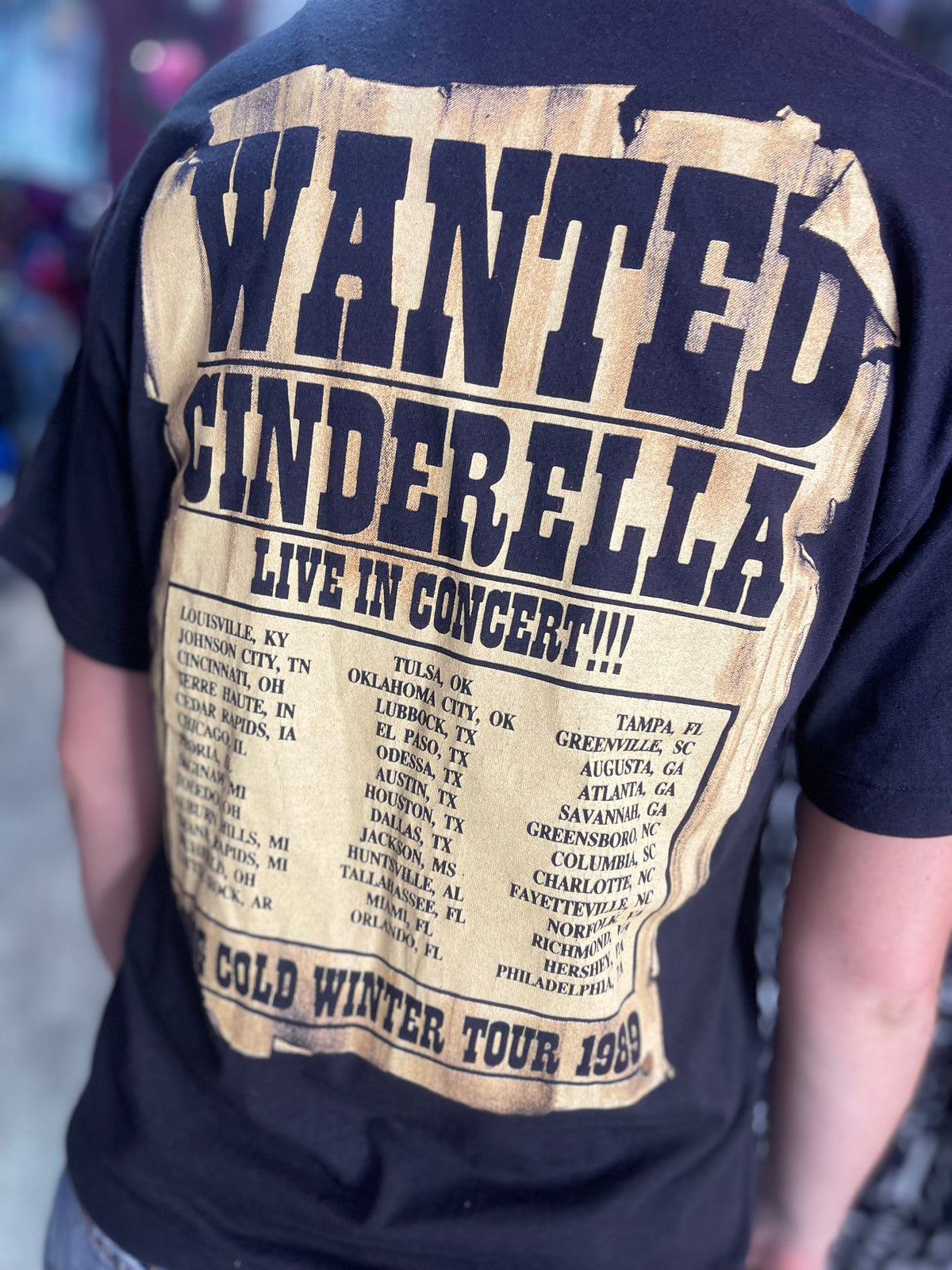 Vintage 1989 Cinderella T-Shirt