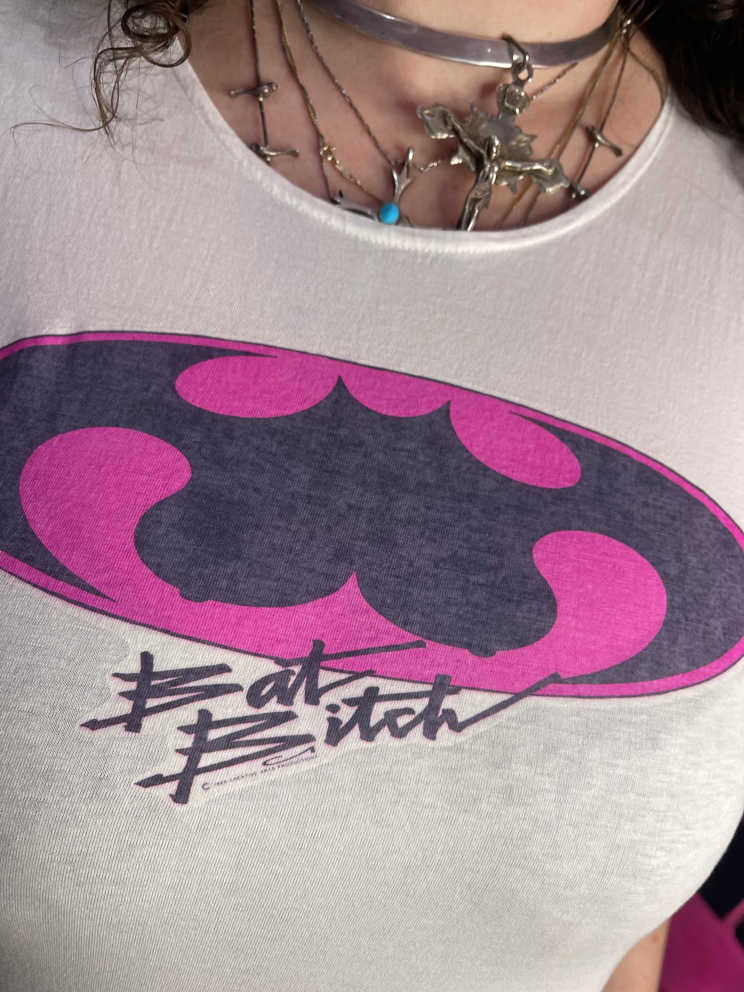 Vintage 90s Bat Bitch T-shirt