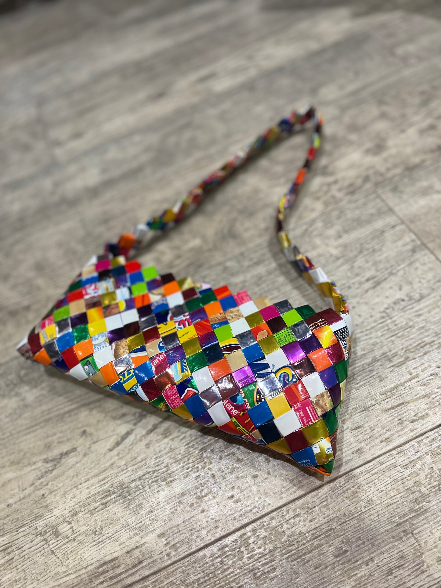 Vintage Y2K Candy Wrapper Purse
