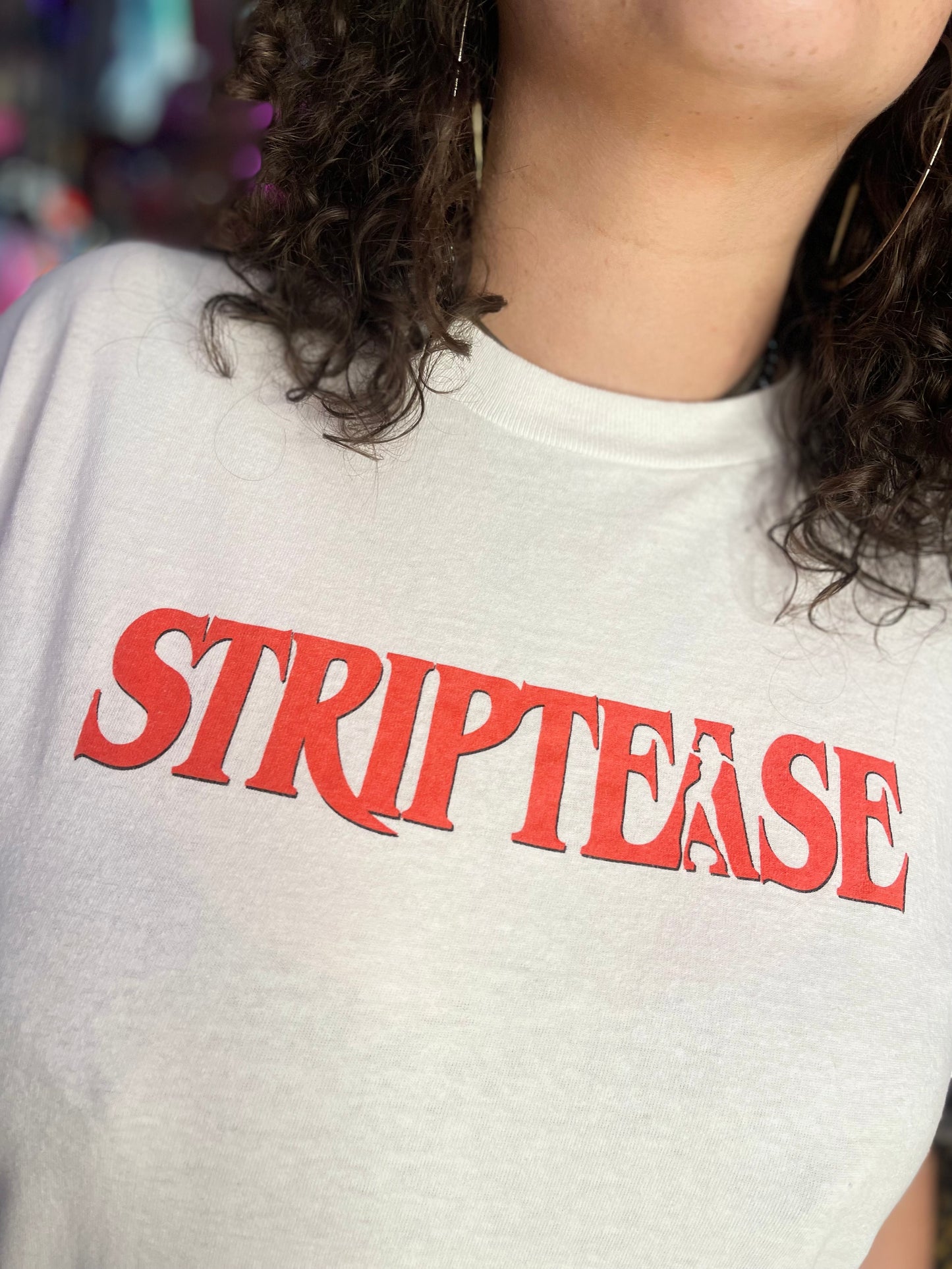 Vintage 90s Striptease T-shirt