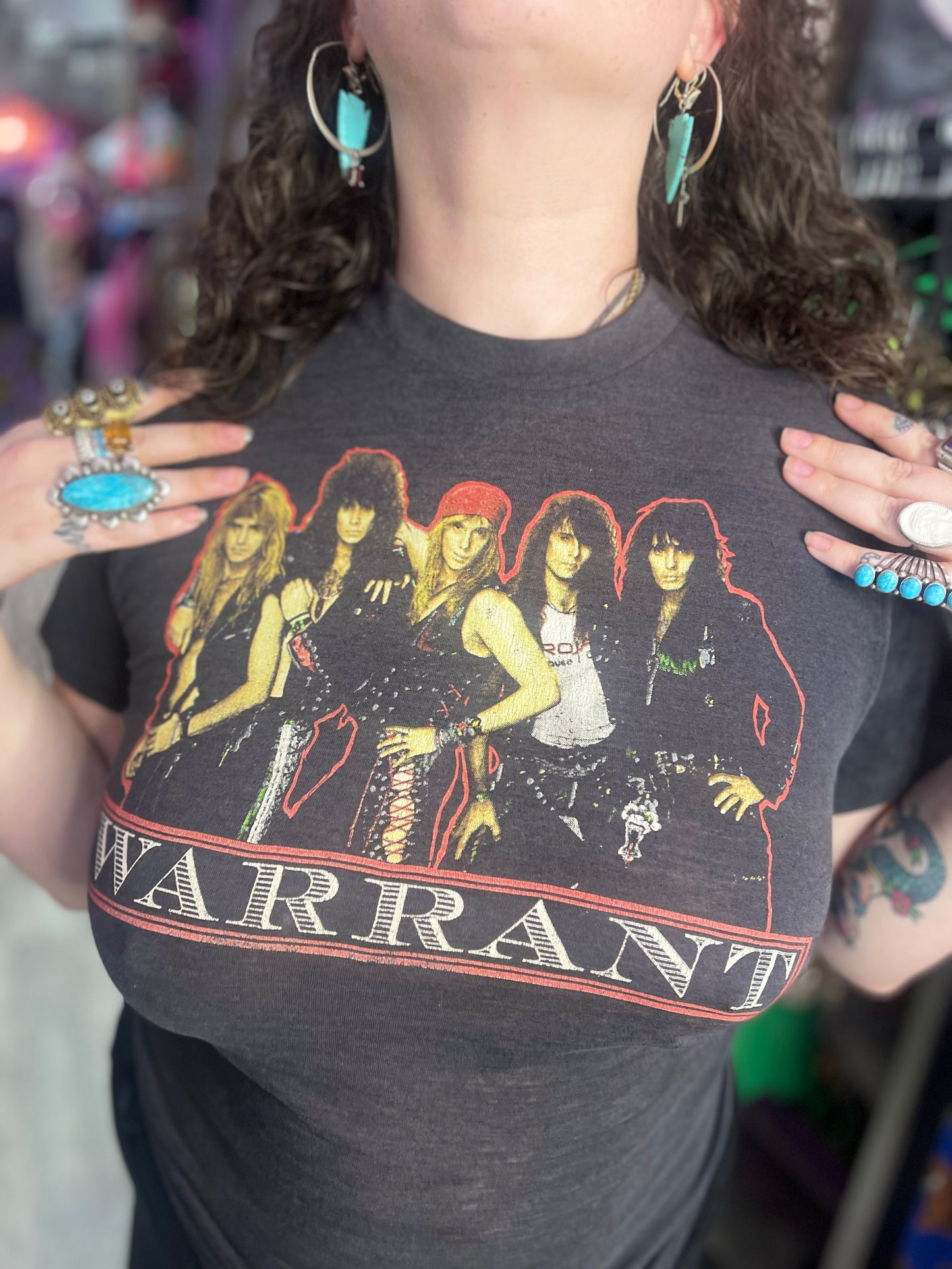 Vintage 80s Warrant T-Shirt