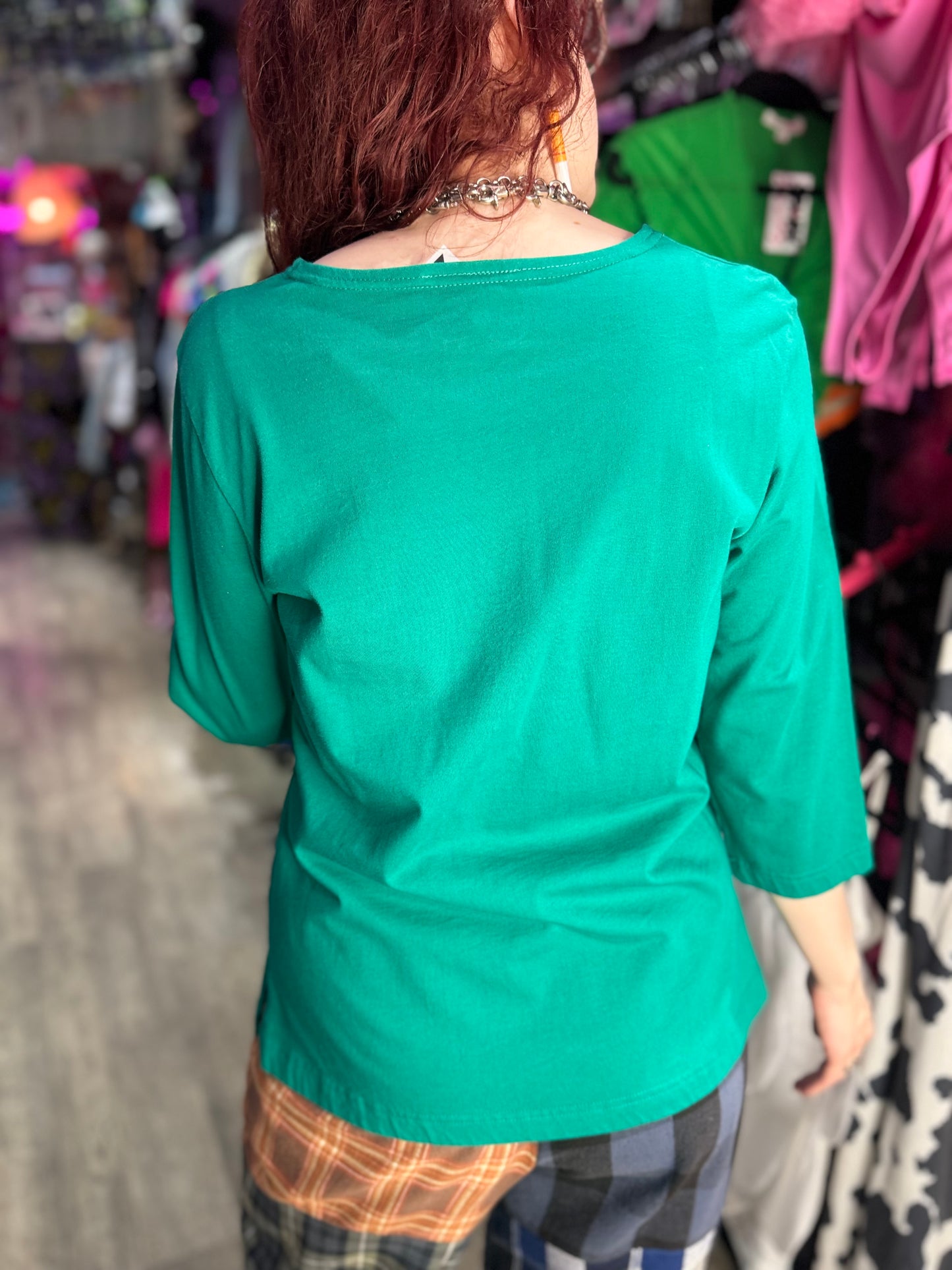 Vintage 90s Bob Mackie Zebra Top