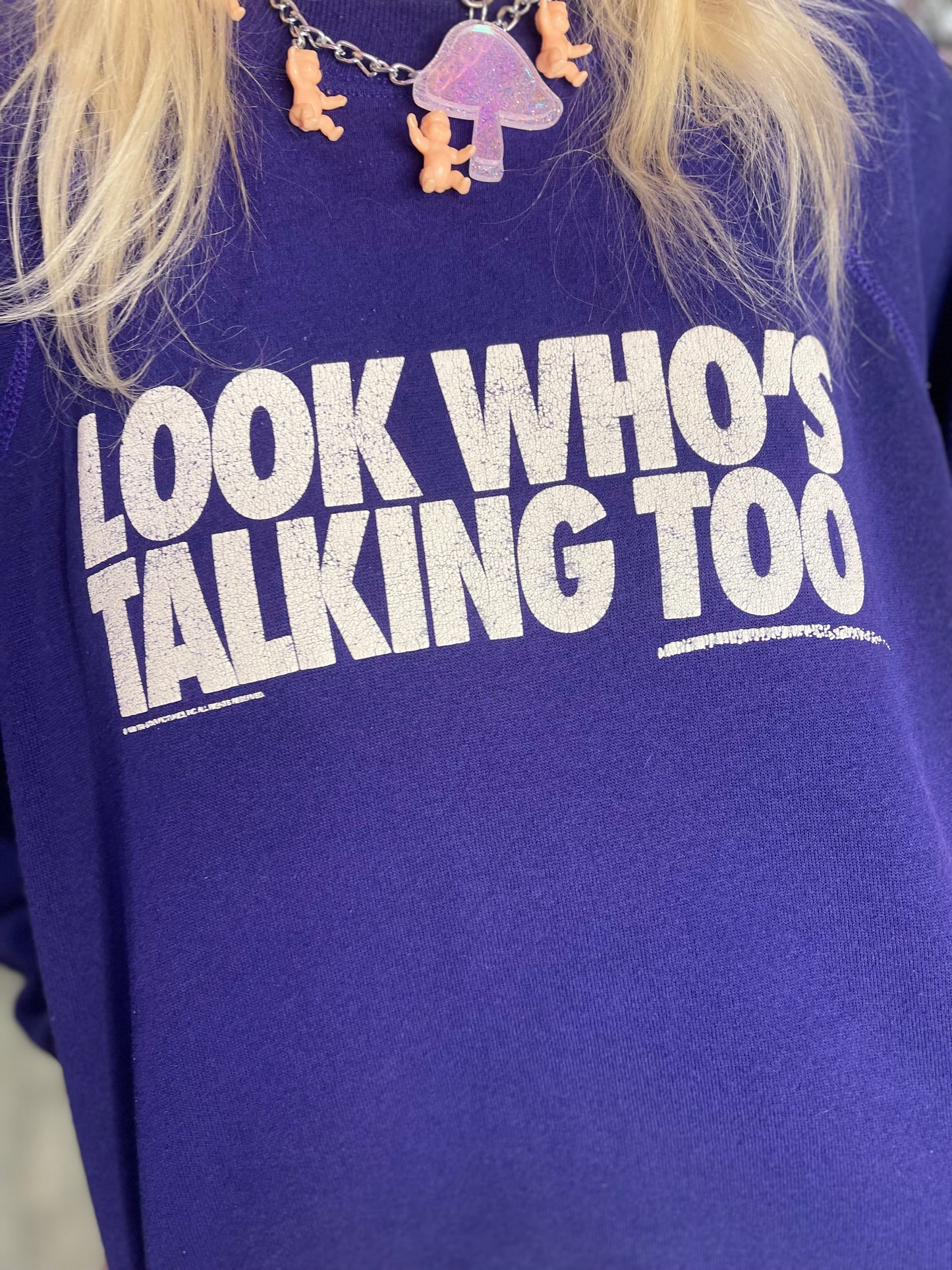 Vintage 1990 Look Who’s Talking Too Sweatshirt