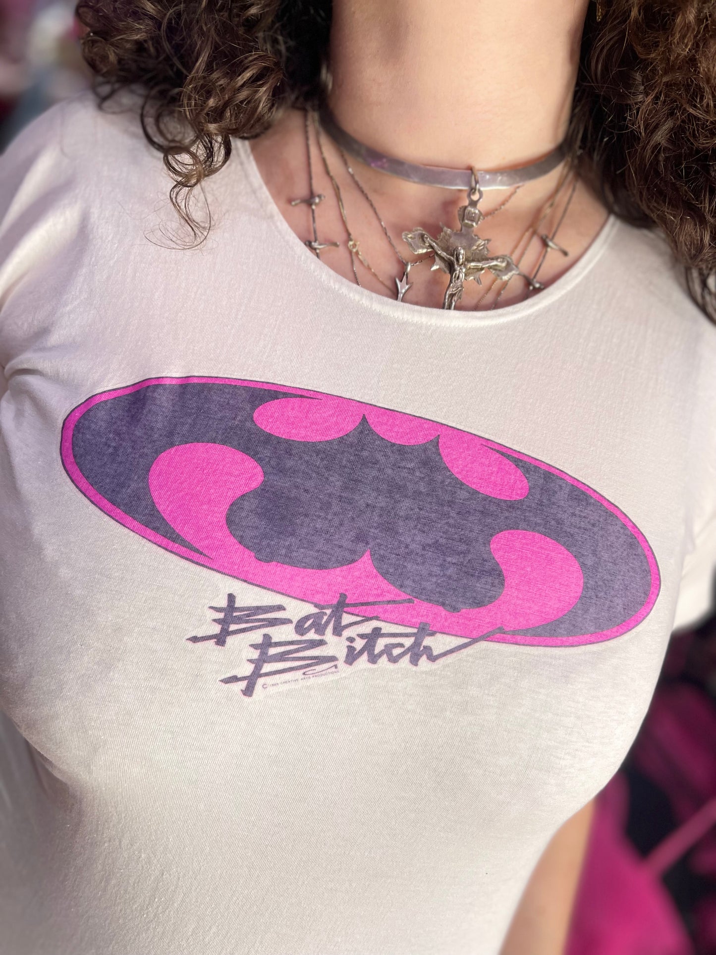Vintage 90s Bat Bitch T-shirt