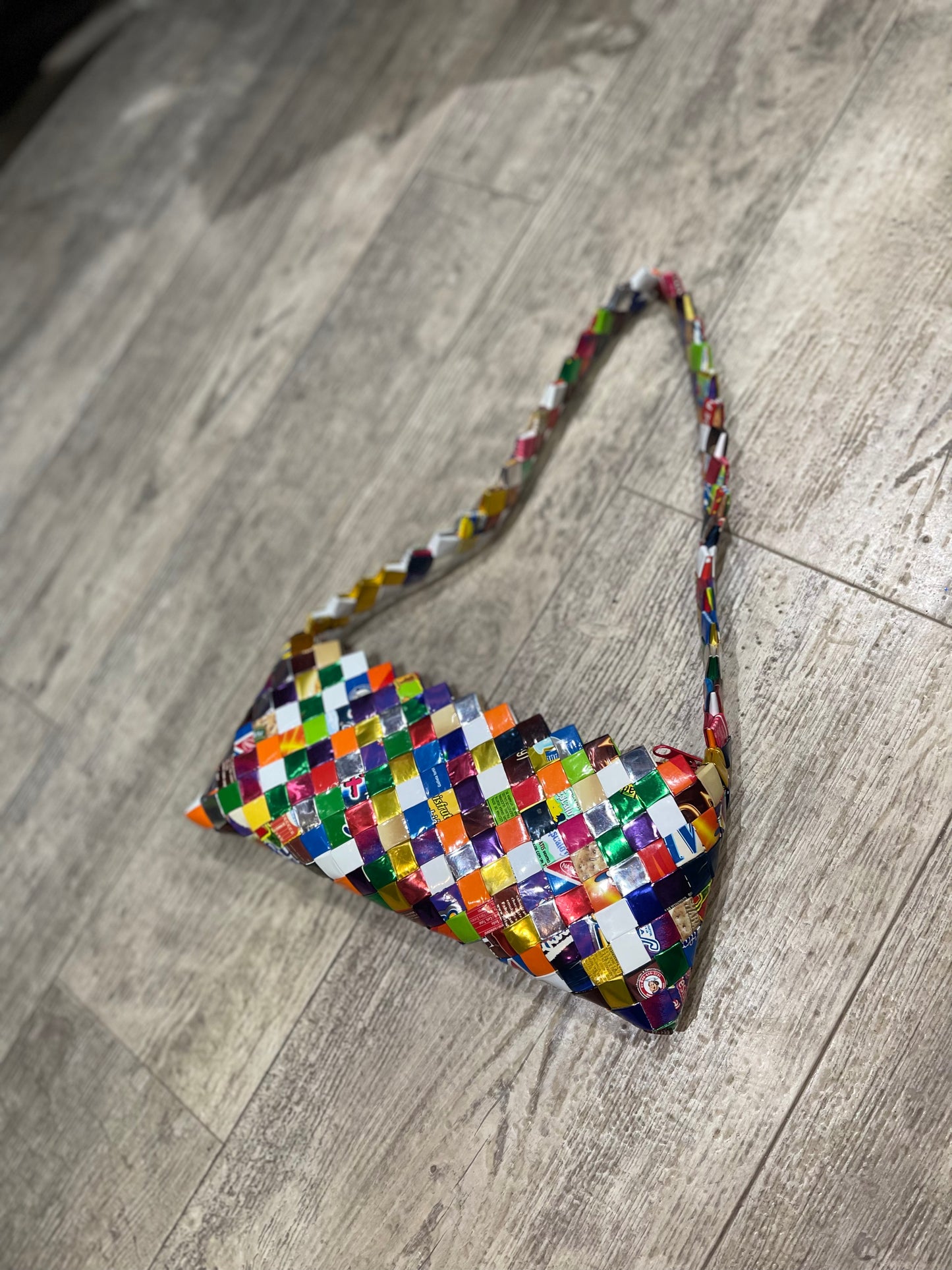 Vintage Y2K Candy Wrapper Purse