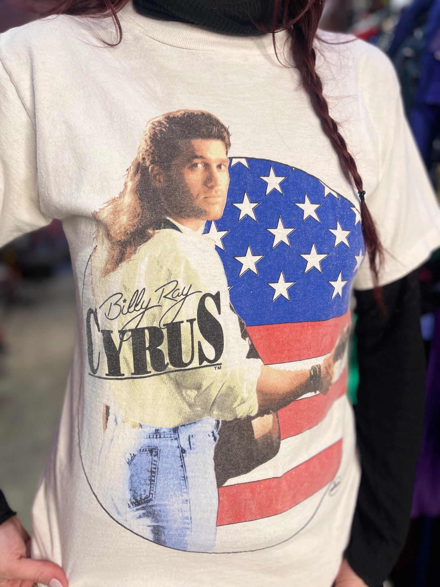 Vintage 90s Billy Ray Cyrus T-shirt