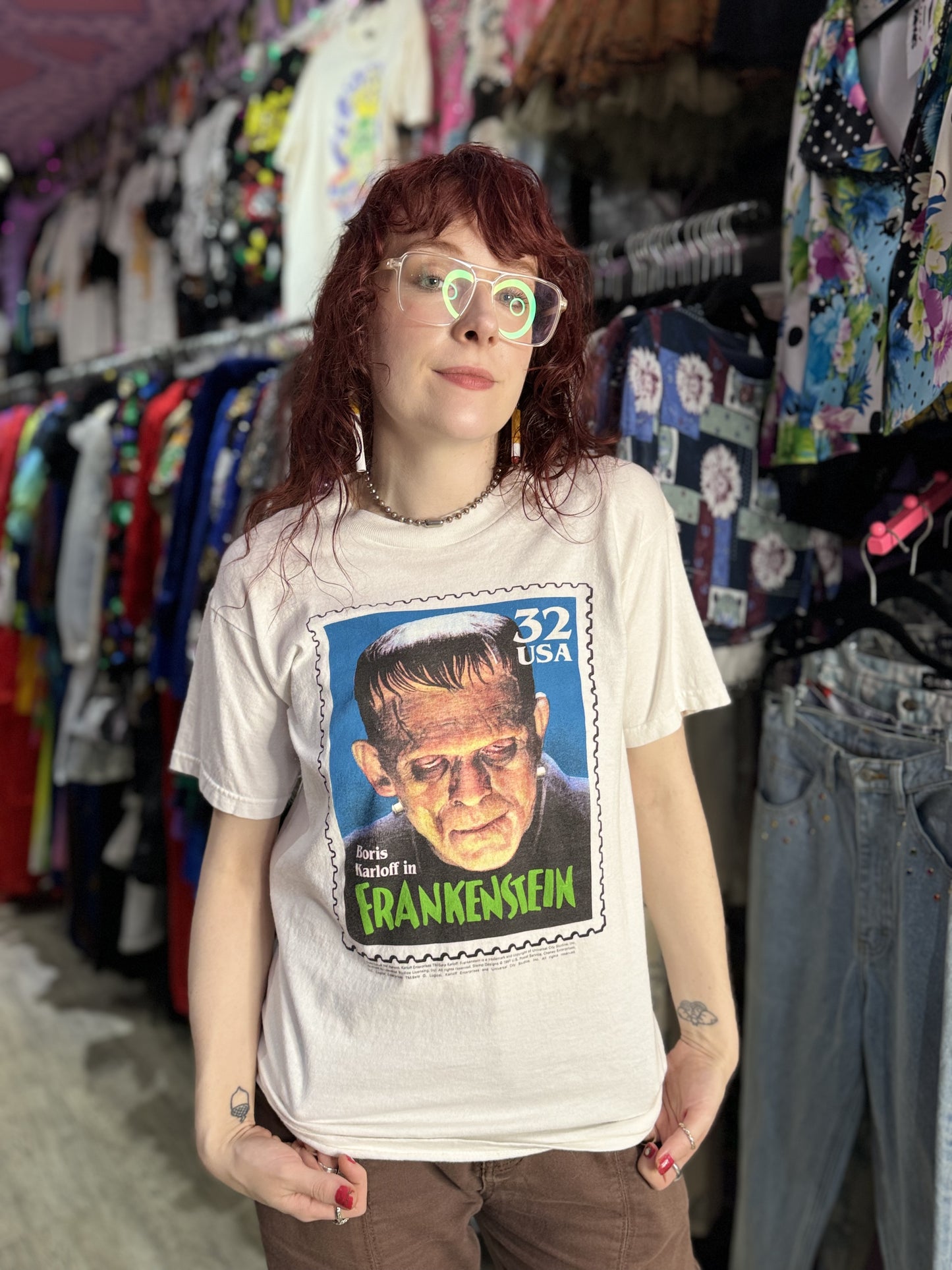 Vintage 90s Frankenstein T-shirt