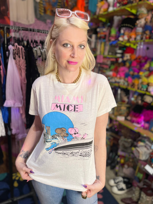 Vintage 80’s Miami Mice Vacation T Shirt