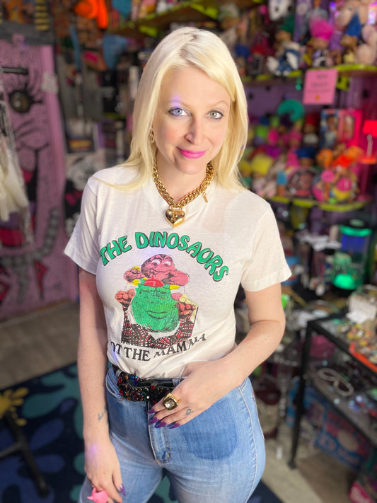 Vintage 90s Not the Mamma Dinosaurs T-shirt