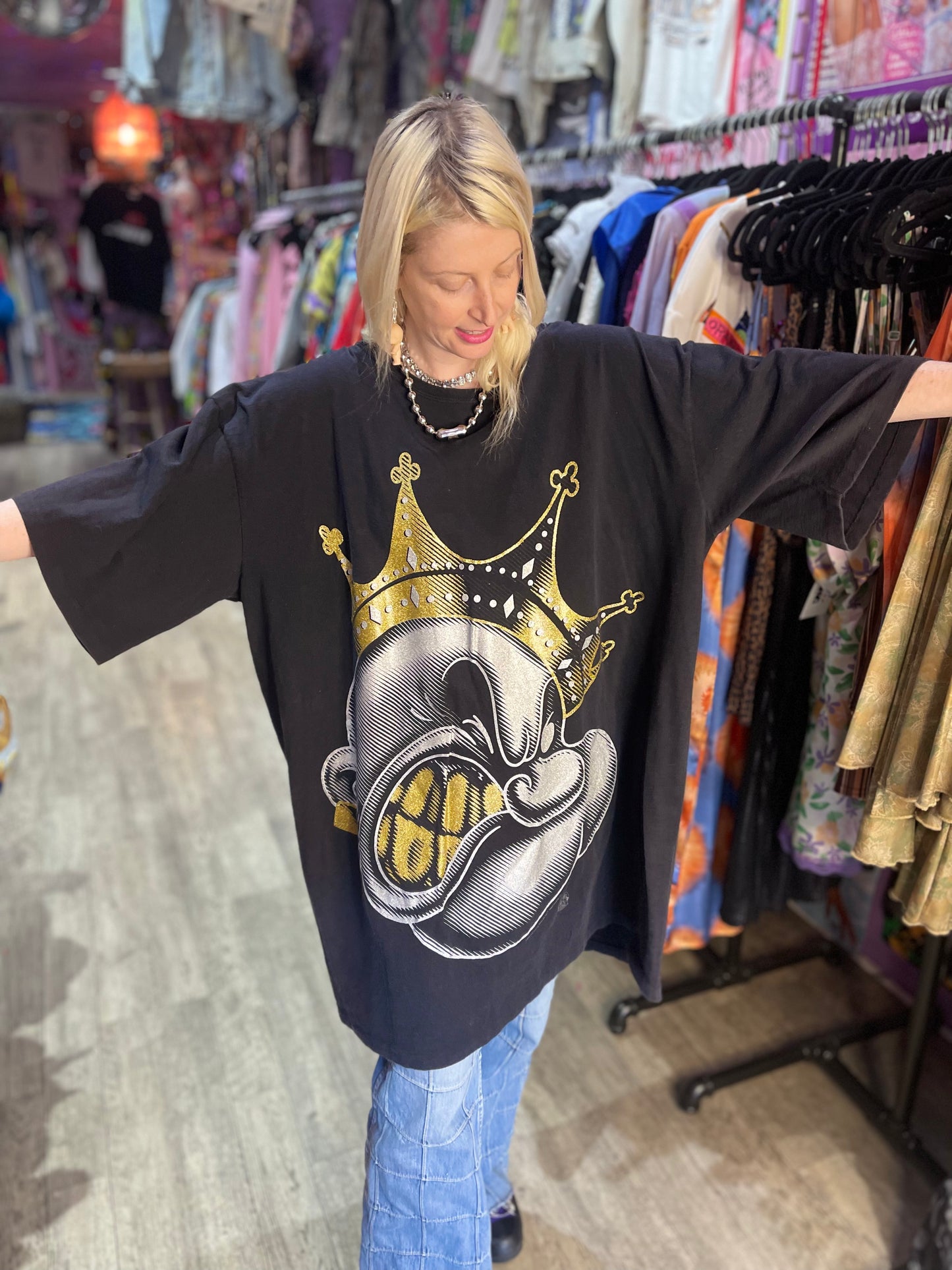 Vintage Y2K Popeye XL T-shirt - Spark Pretty