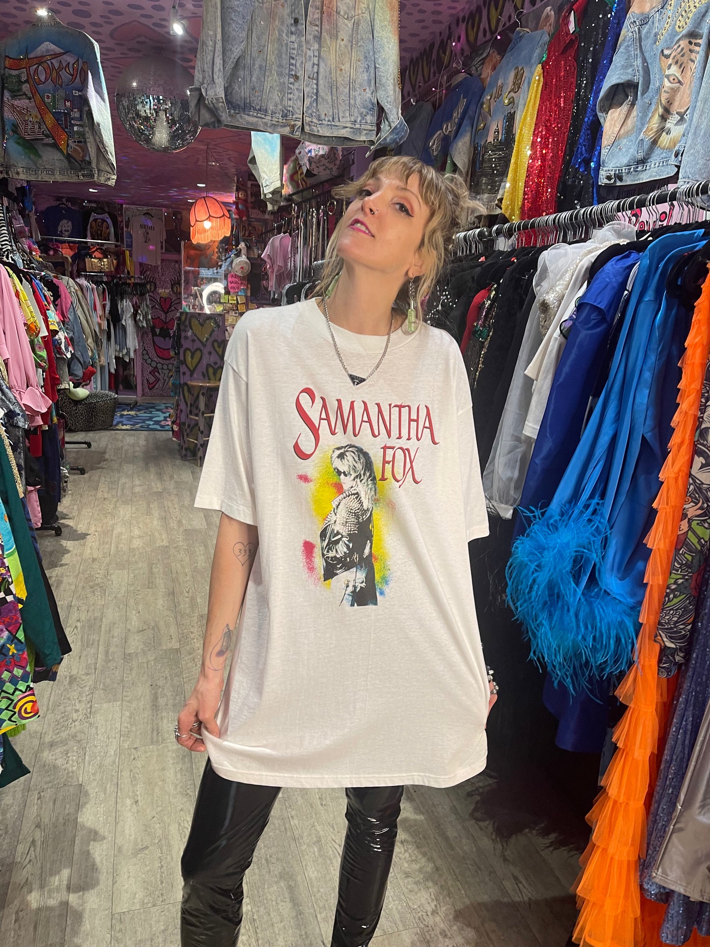 Vintage Samantha Fox T-shirt