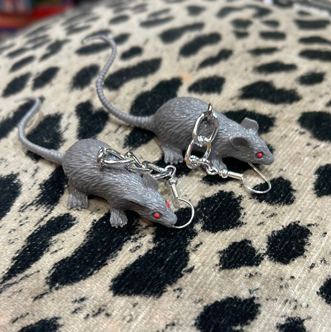 Custom Made Rats Earrings - Spark Pretty