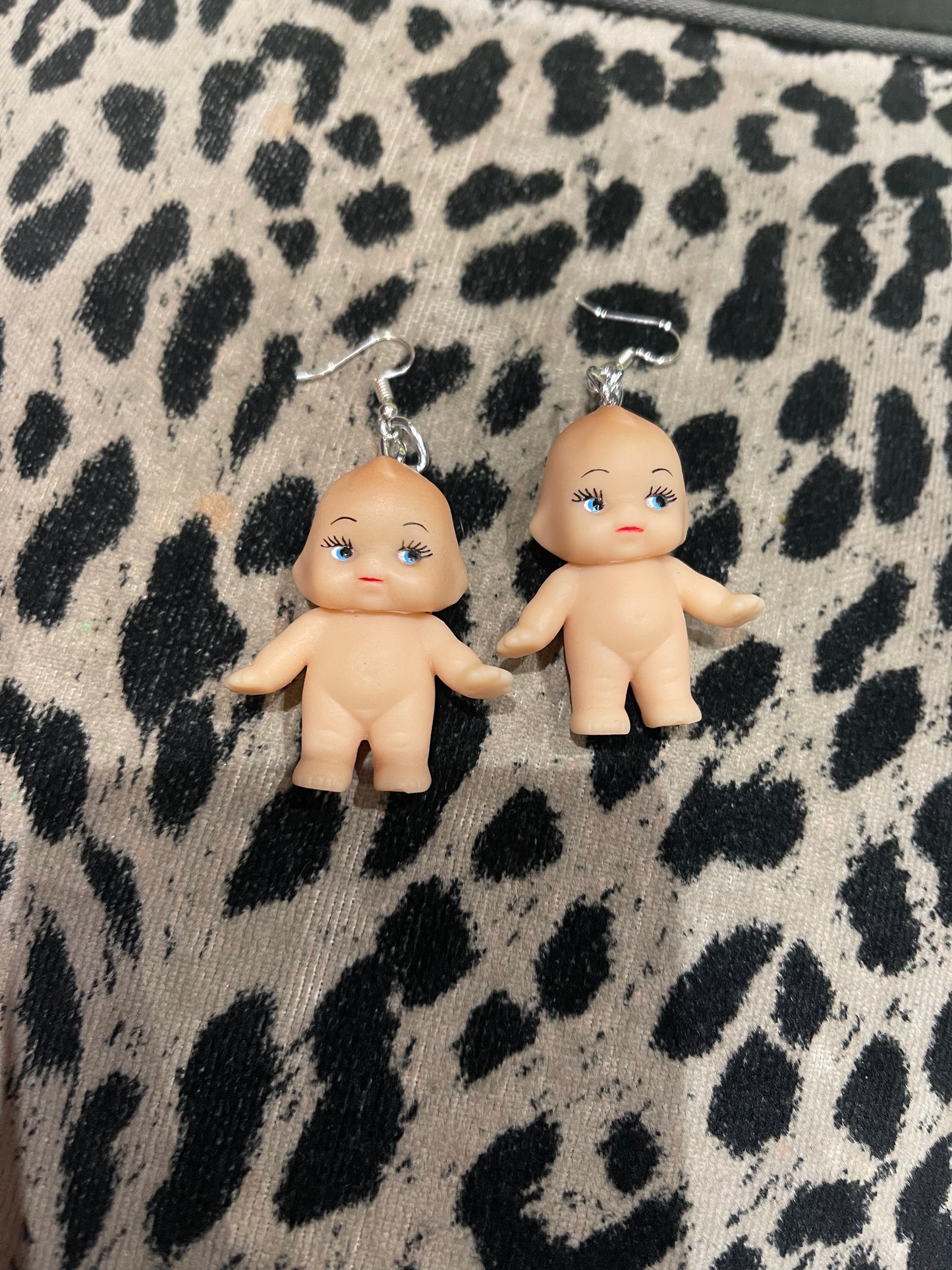 Custom Made Kewpie Earrings - Spark Pretty