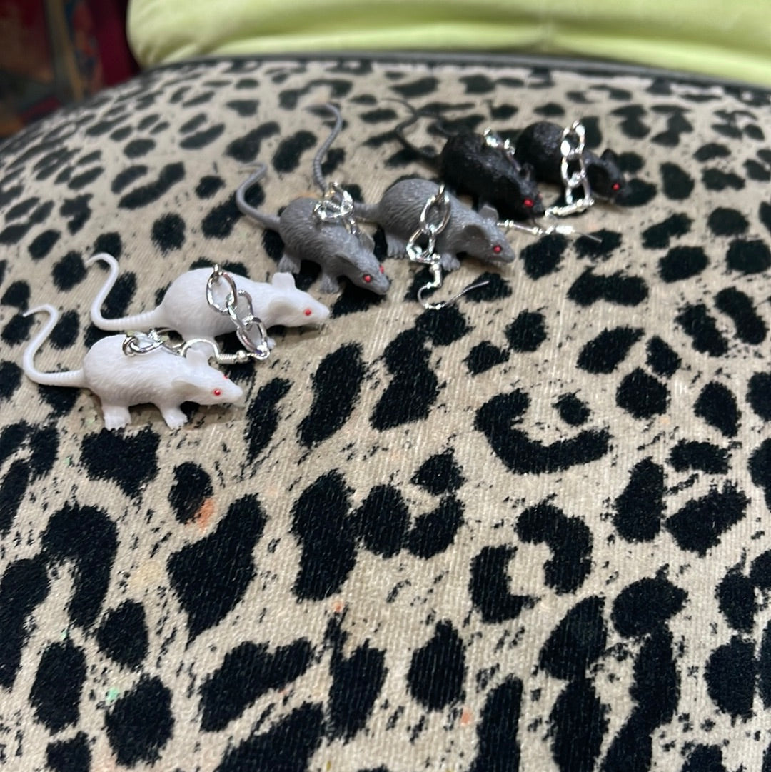 Custom Made Rats Earrings - Spark Pretty