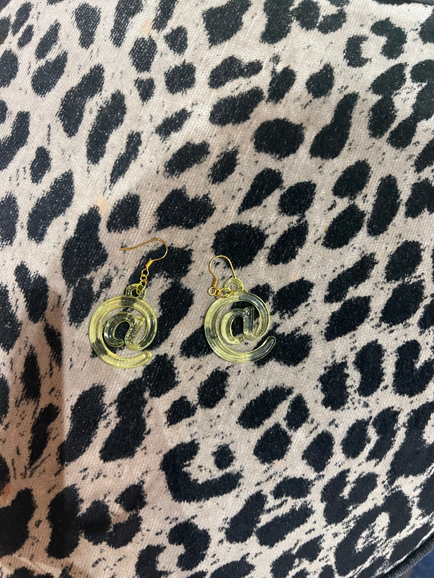 Custom Made At Symbol Earrings - Spark Pretty