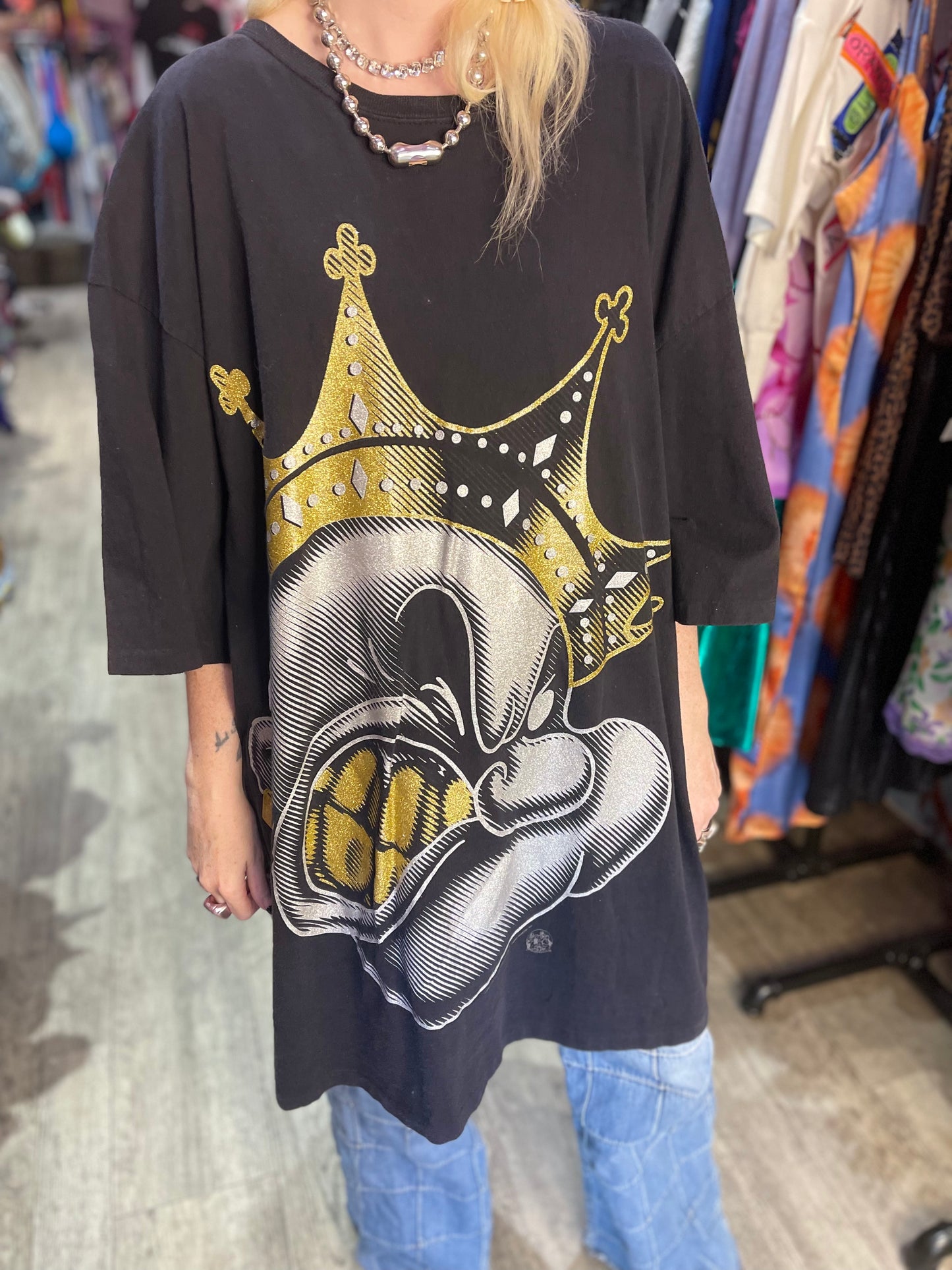 Vintage Y2K Popeye XL T-shirt - Spark Pretty