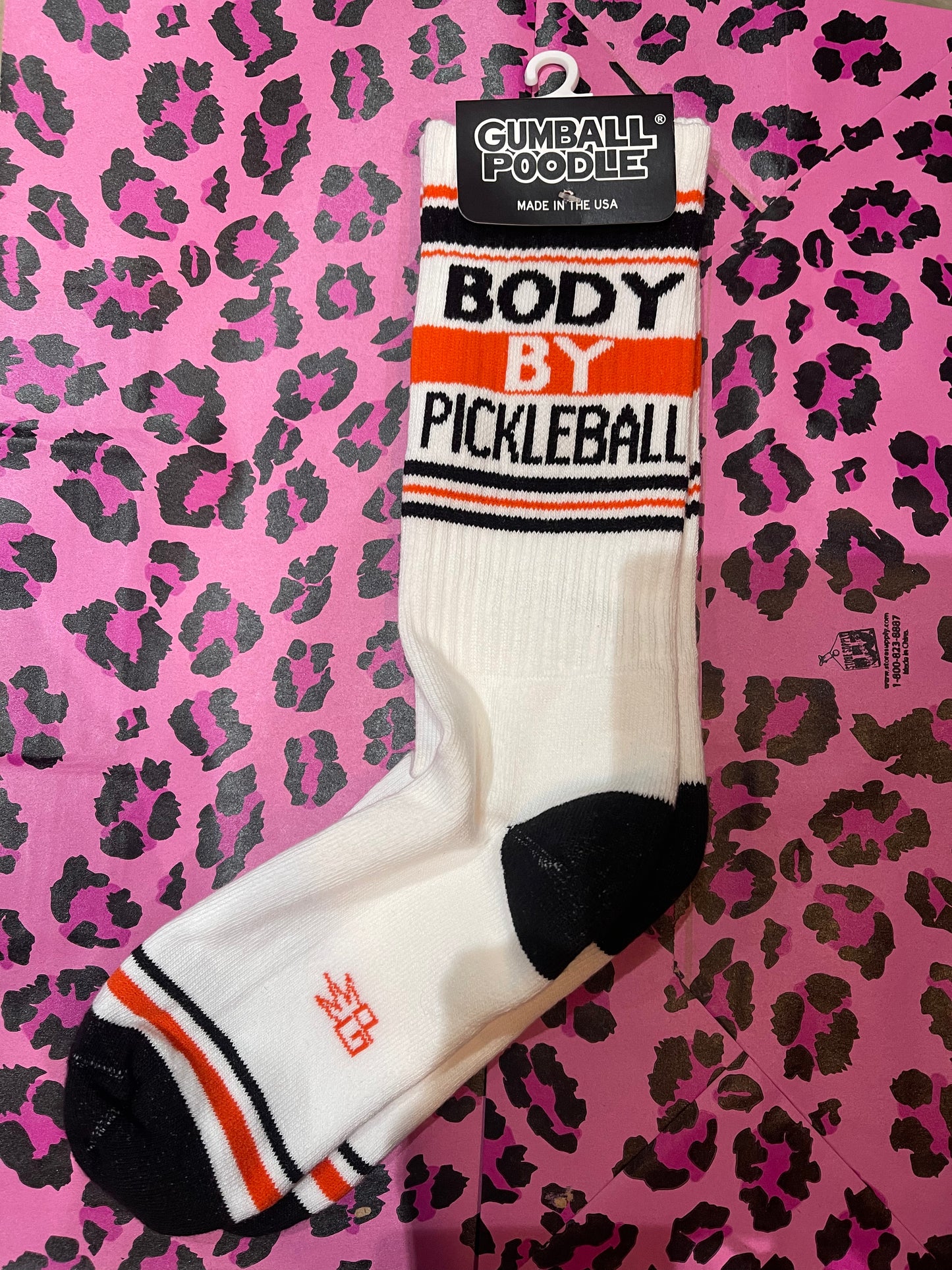 Pickleball Socks by Gumball Poodle