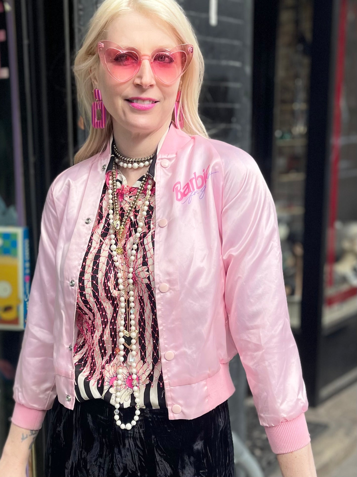 Vintage 1992 Barbie Bomber Jacket XXS - Spark Pretty