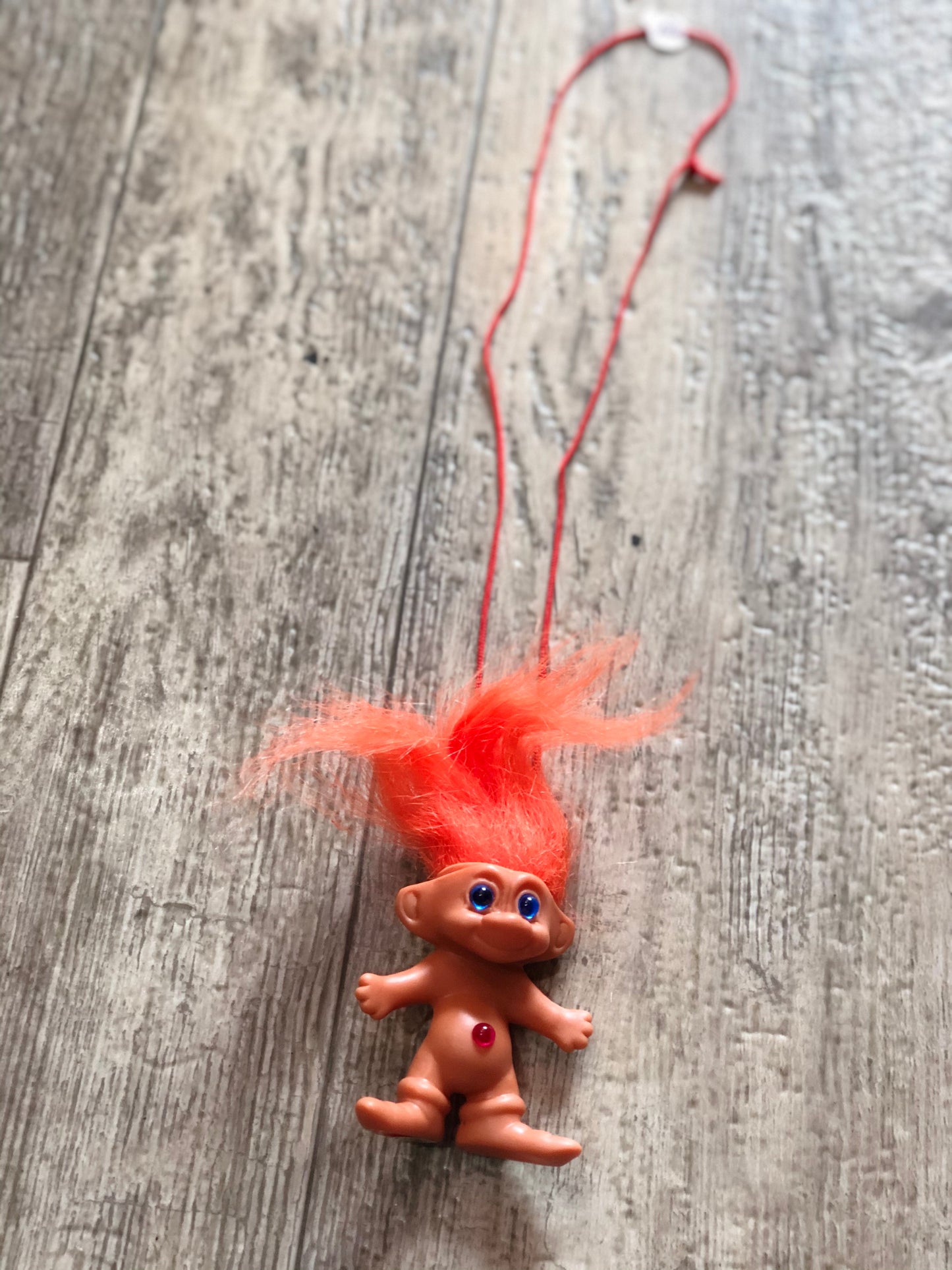 Vintage 80s Troll Doll Necklace - Spark Pretty