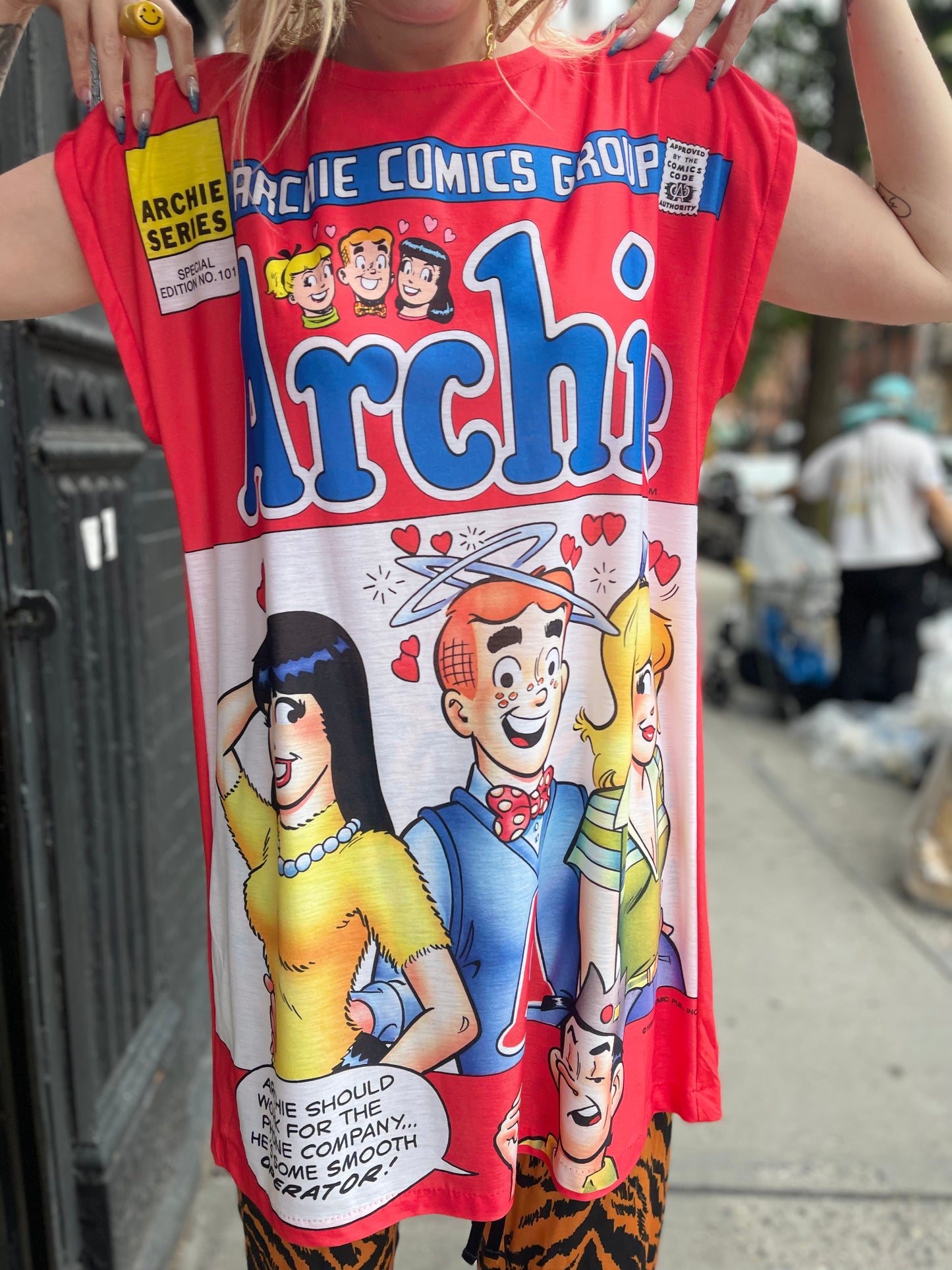 Vintage 80s Red Archie T-shirt - Spark Pretty