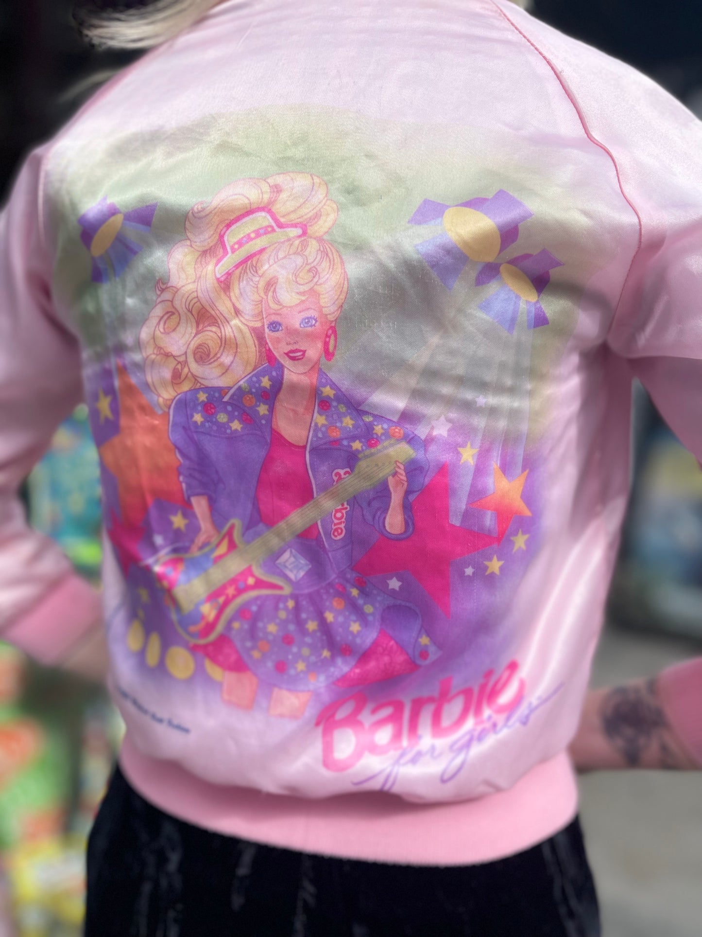 Vintage 1992 Barbie Bomber Jacket XXS - Spark Pretty