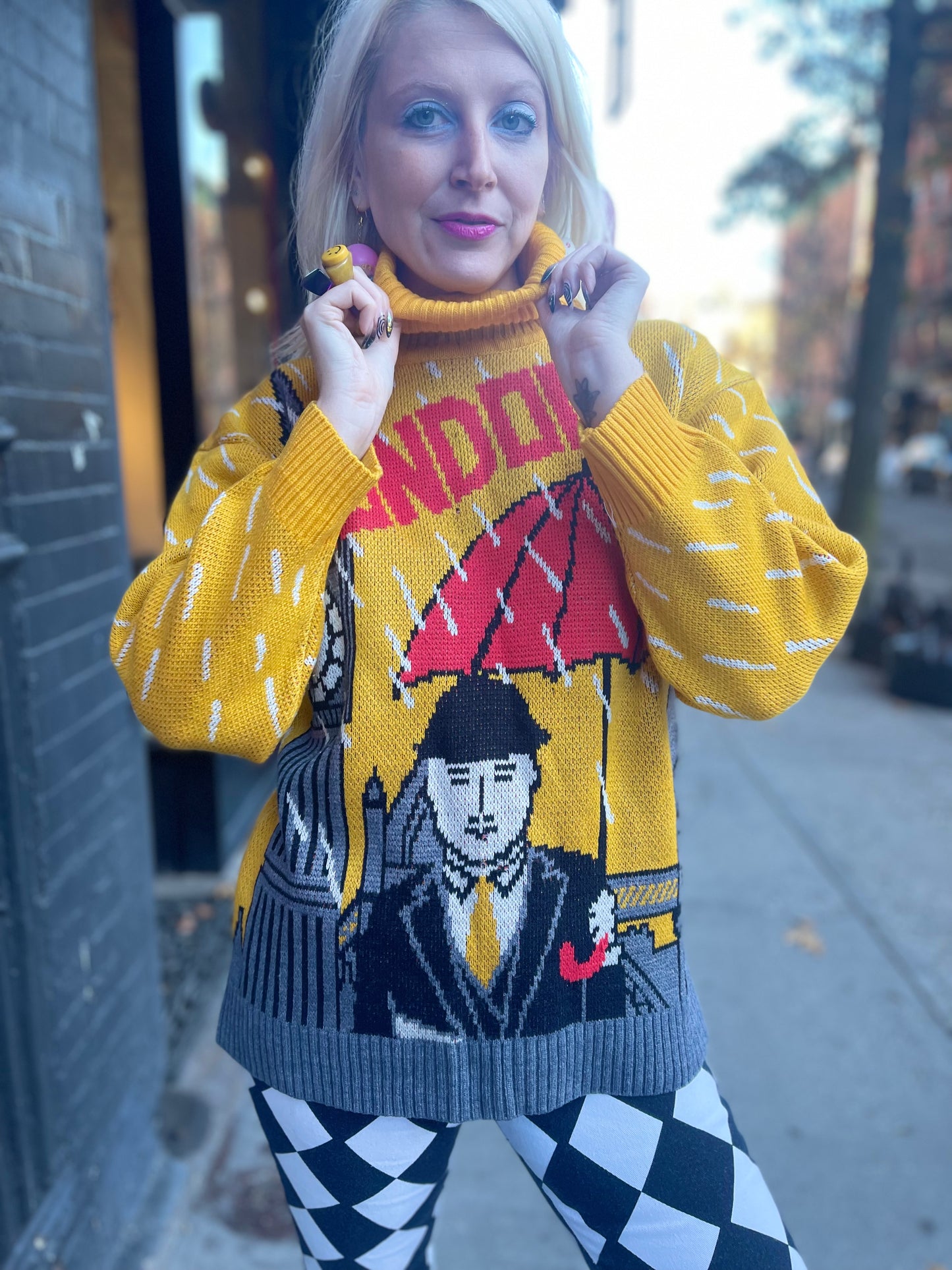 Vintage 80s London Sweater - Spark Pretty