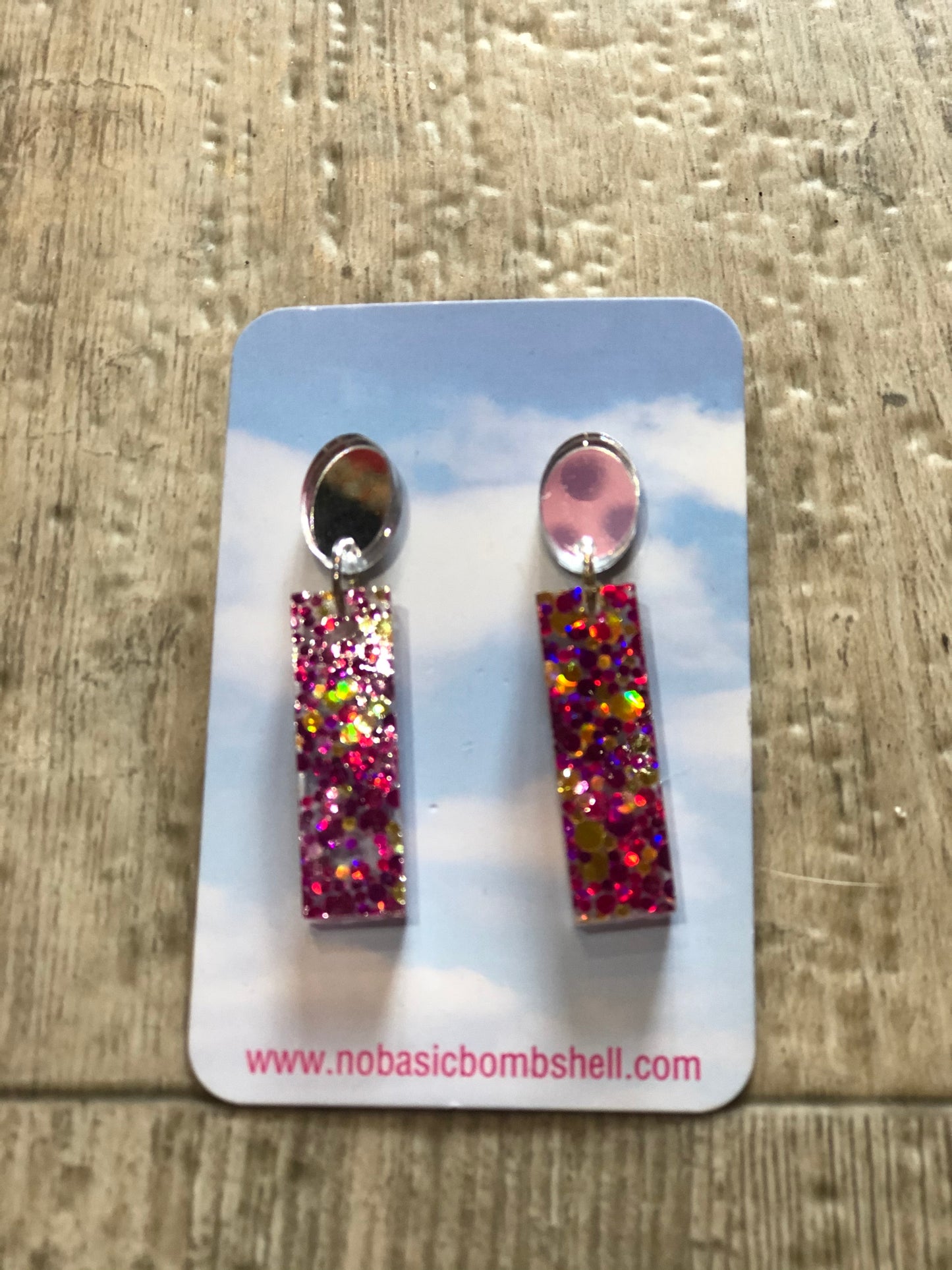 Small Mixed Color Earrings by NBB - Spark Pretty