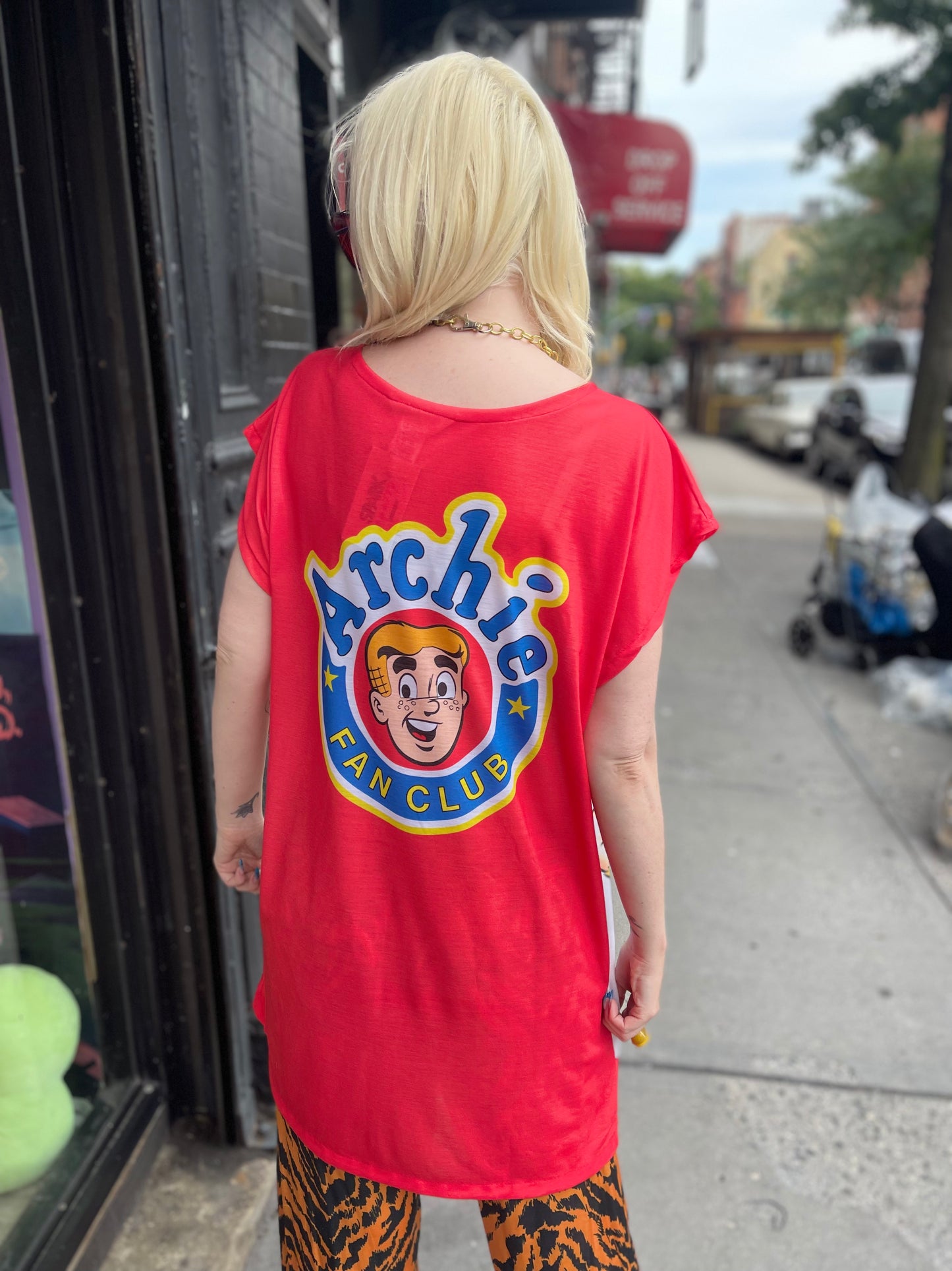 Vintage 80s Red Archie T-shirt - Spark Pretty
