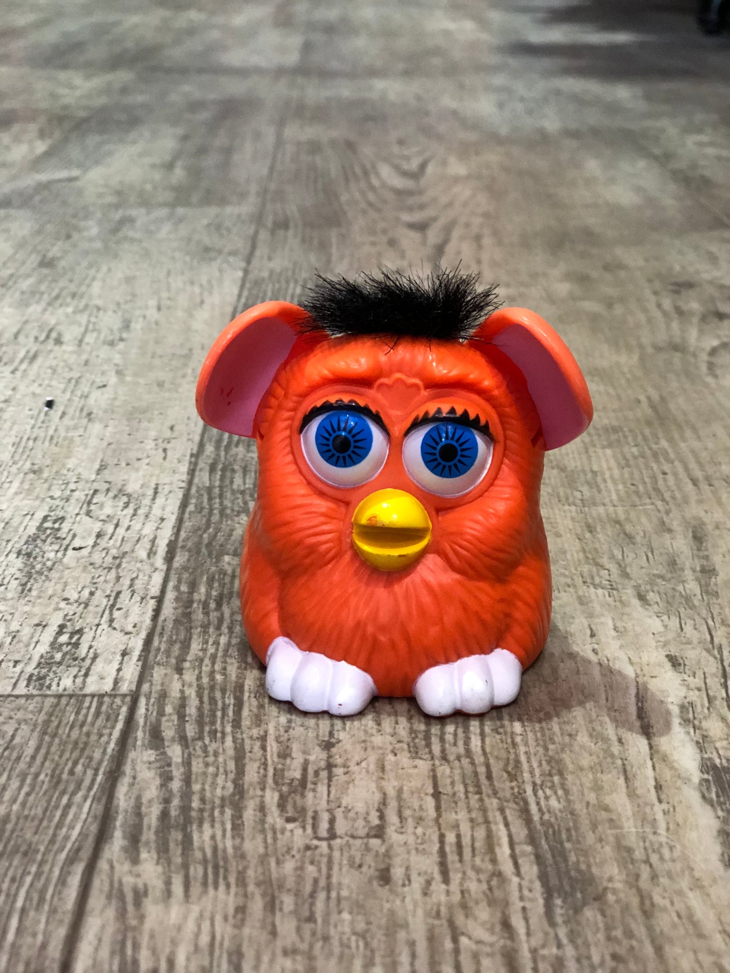Vintage 90s Mini Plastic Furby Doll - Spark Pretty