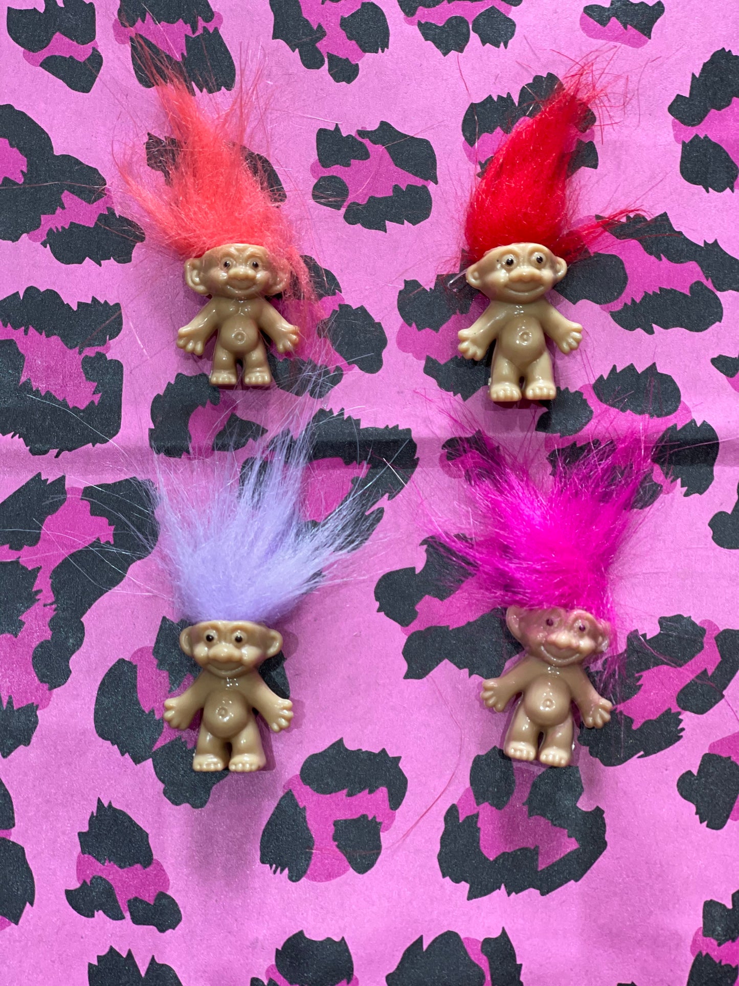 Vintage 80s Tiny Mini Trolls - Spark Pretty