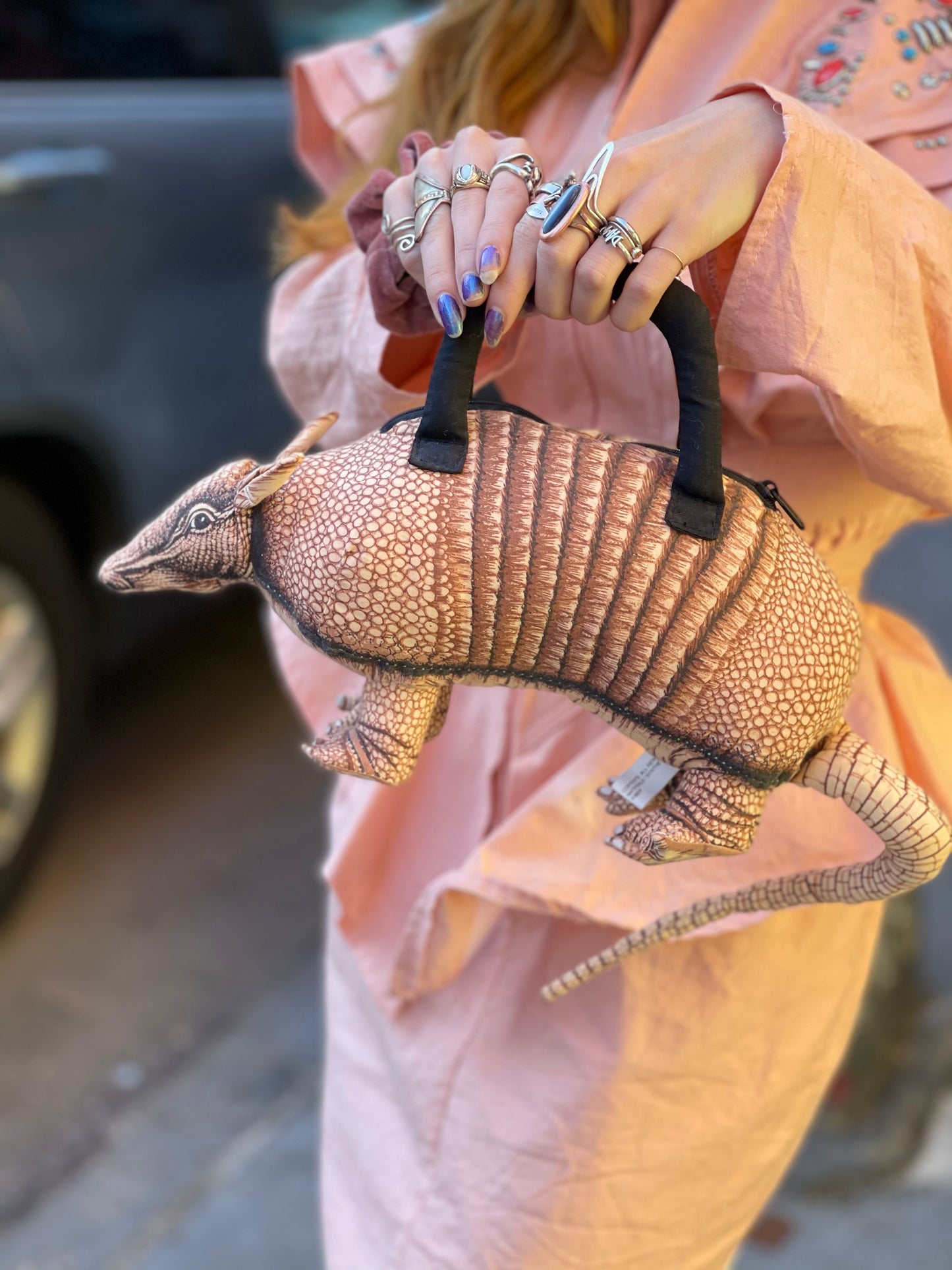 Vintage 1996 Armadillo Clutch Purse - Spark Pretty