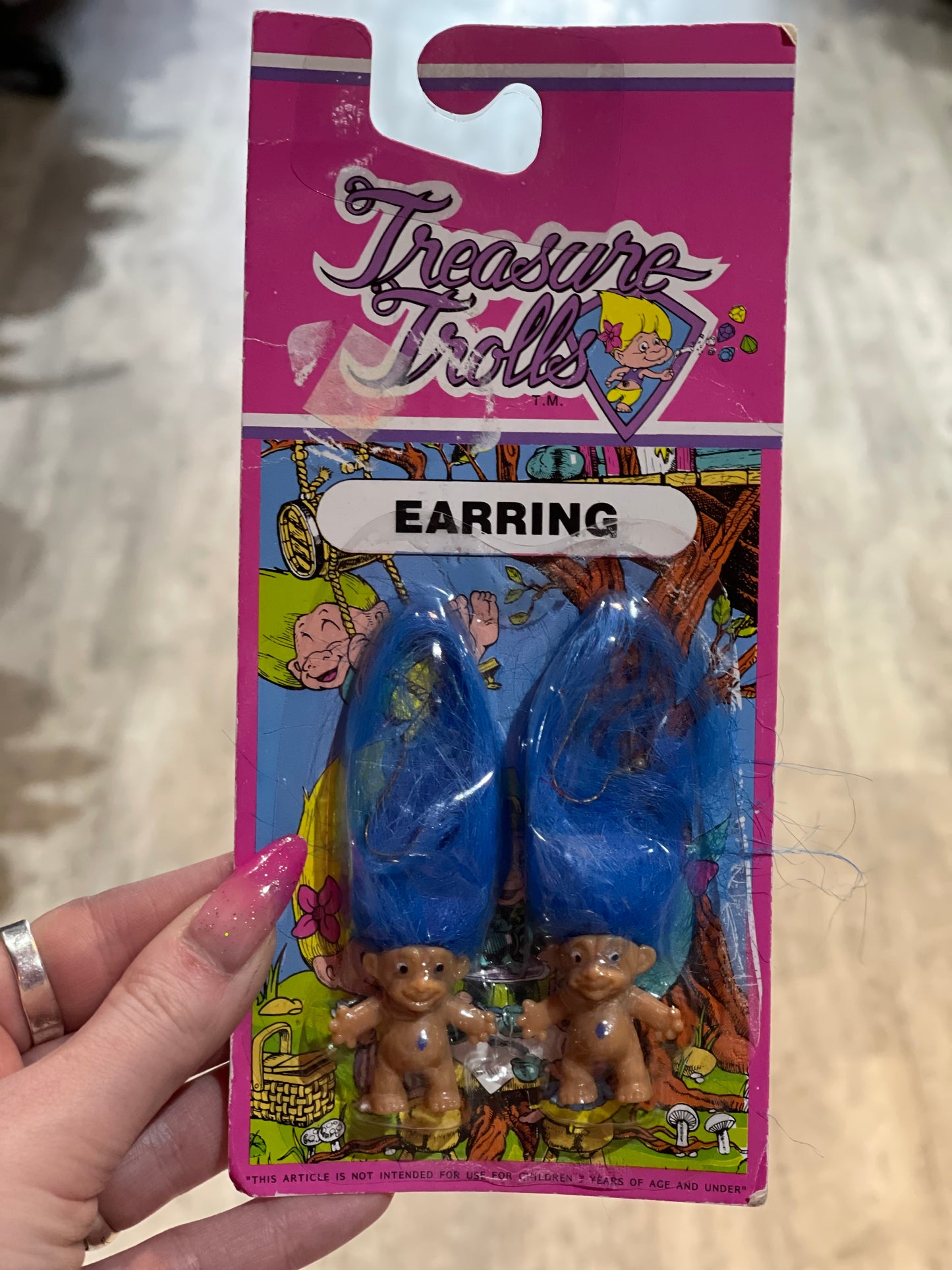 Vintage 1991 Troll Earrings - Spark Pretty