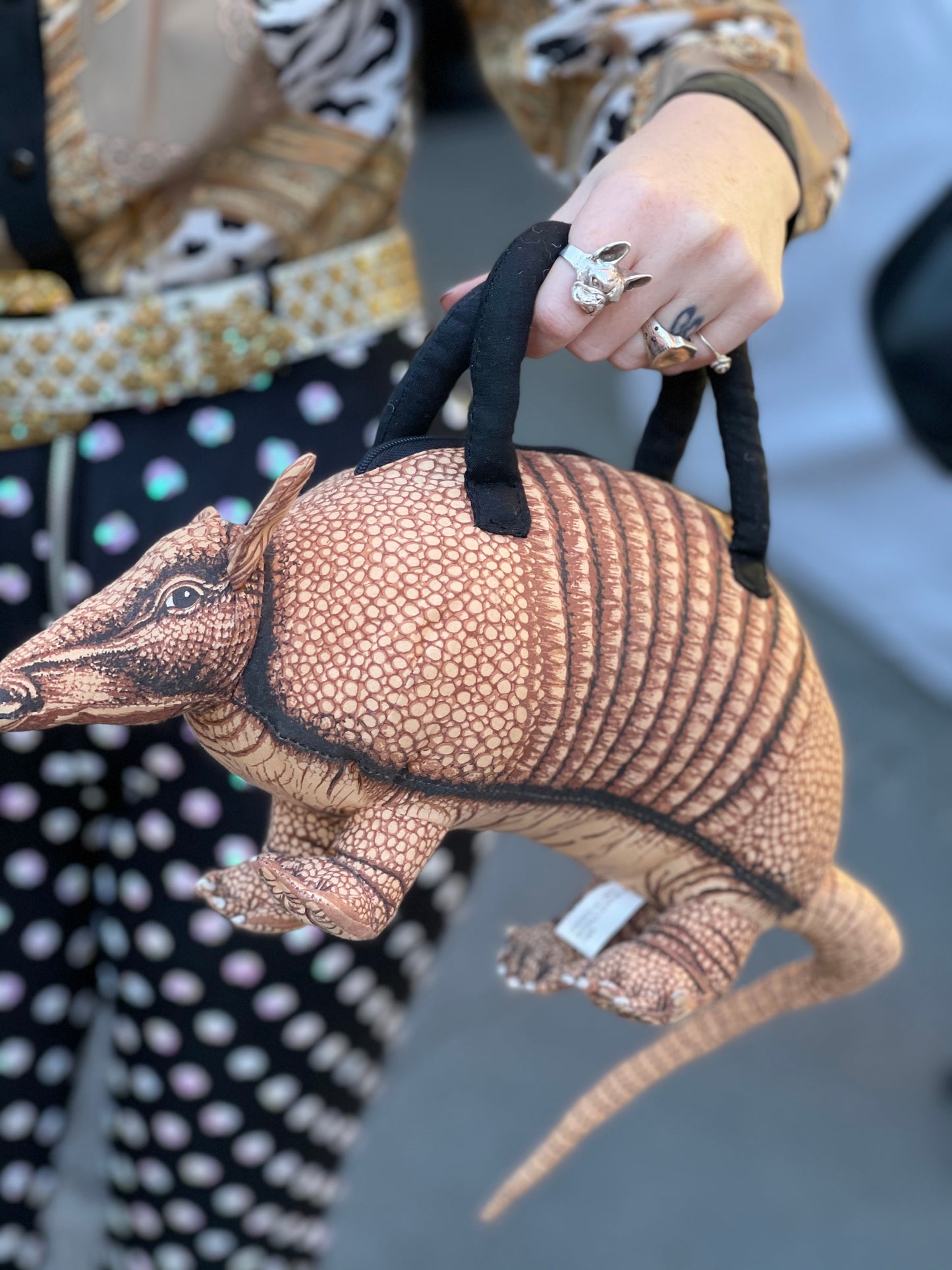 Vintage 1996 Armadillo Clutch Purse - Spark Pretty