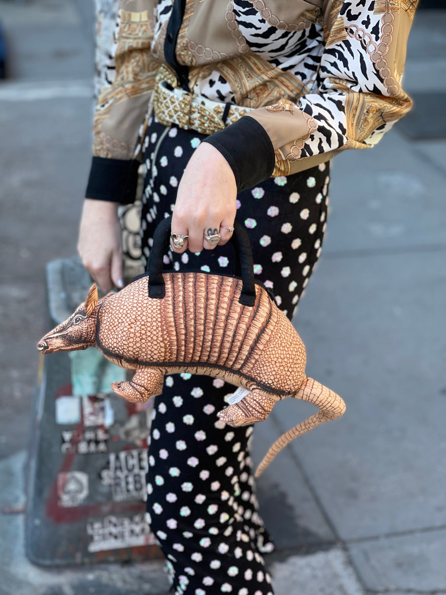 Vintage 1996 Armadillo Clutch Purse - Spark Pretty