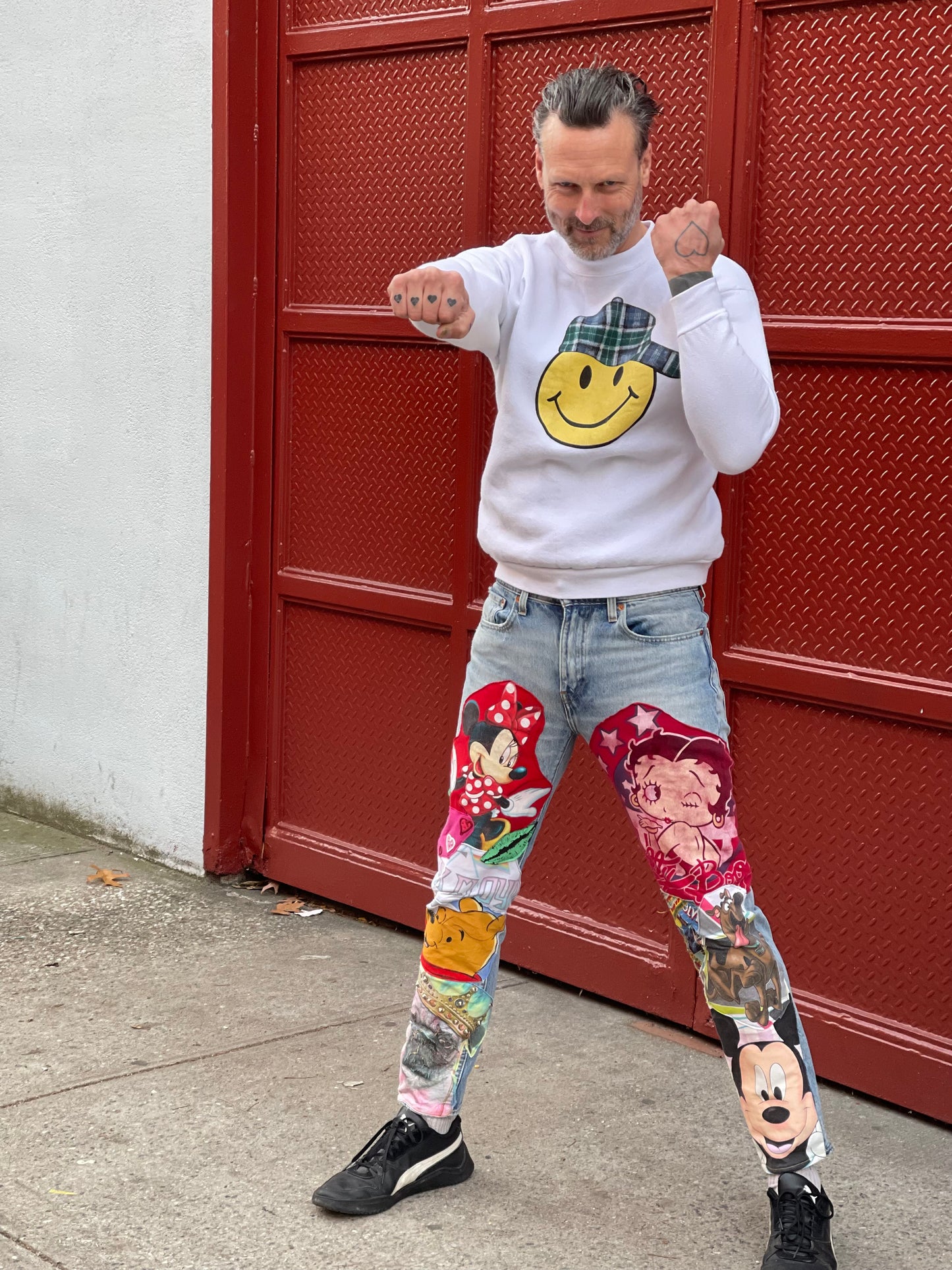 Reworked Patchwork Vintage Jeans - Spark Pretty