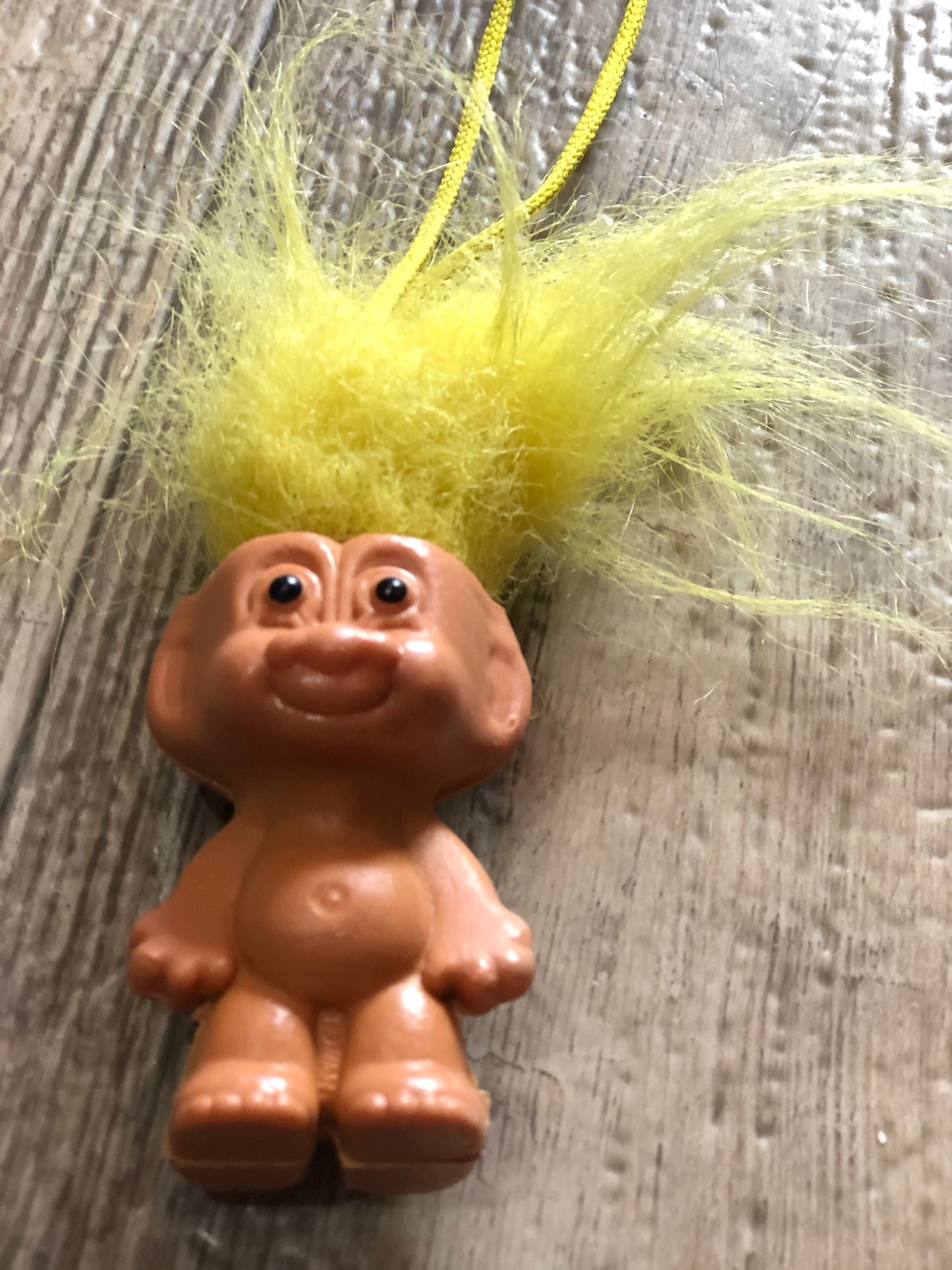 Vintage 80s Troll Doll Necklace - Spark Pretty