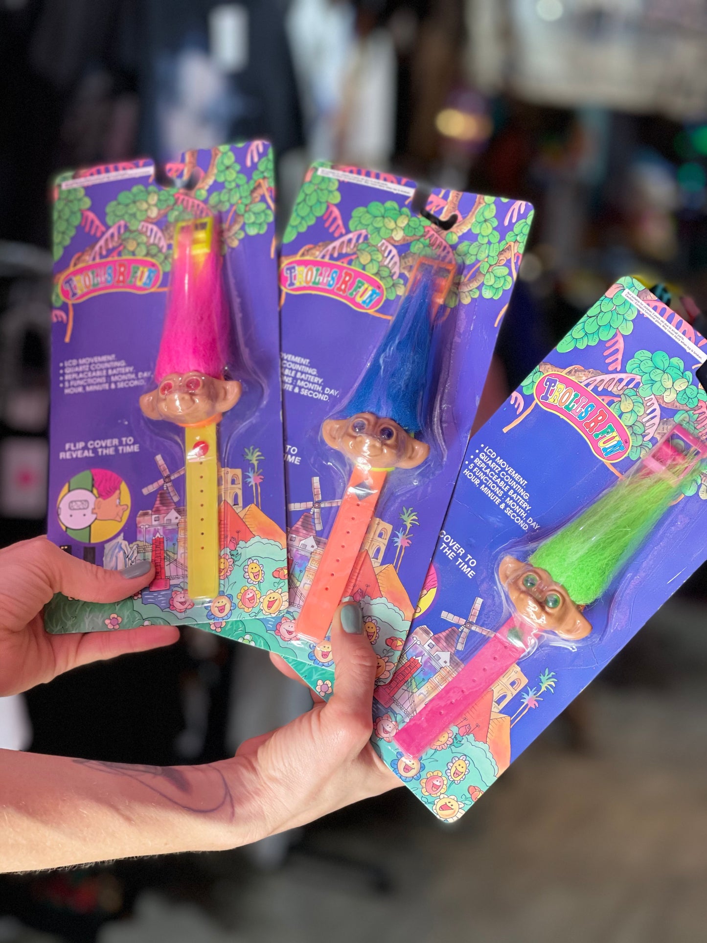 Vintage 90s Deadstock Troll Watches - Spark Pretty