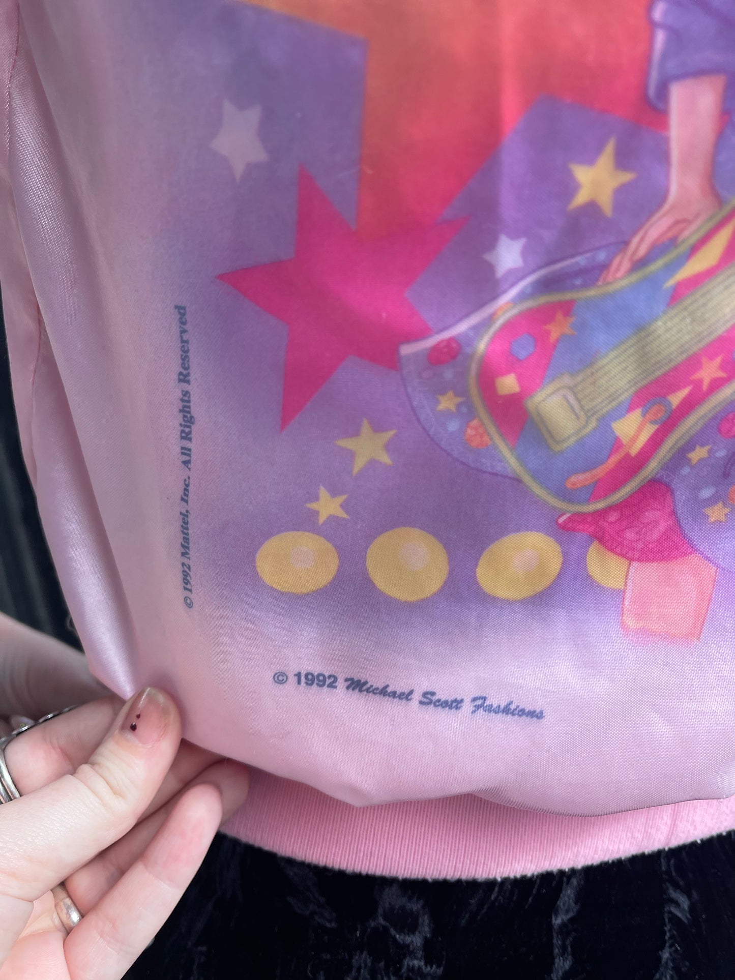 Vintage 1992 Barbie Bomber Jacket XXS - Spark Pretty