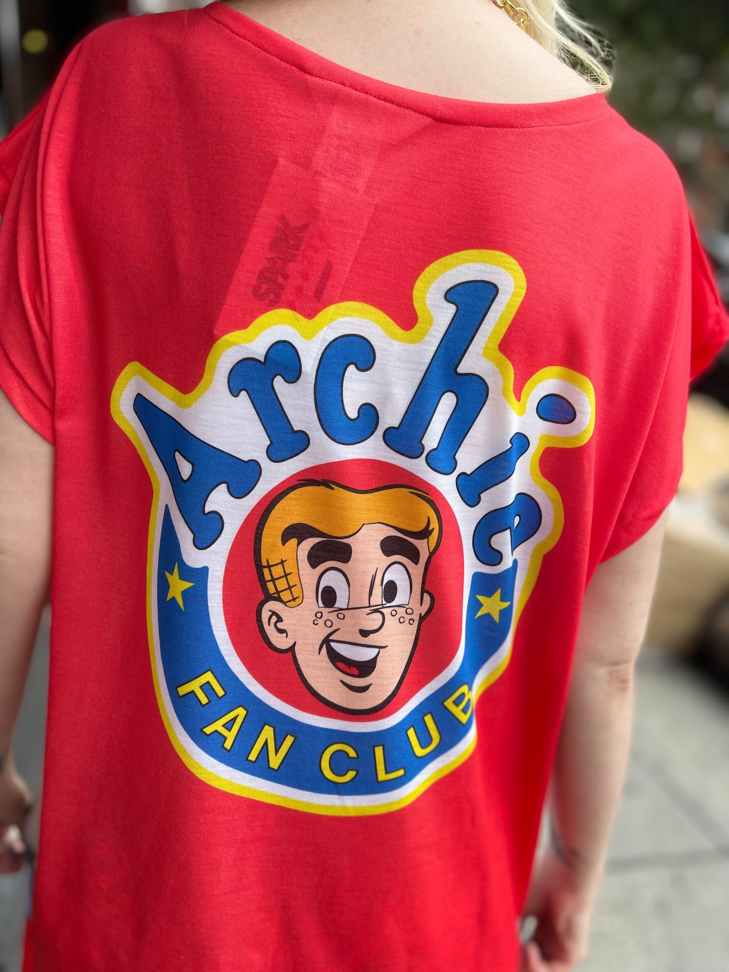 Vintage 80s Red Archie T-shirt - Spark Pretty